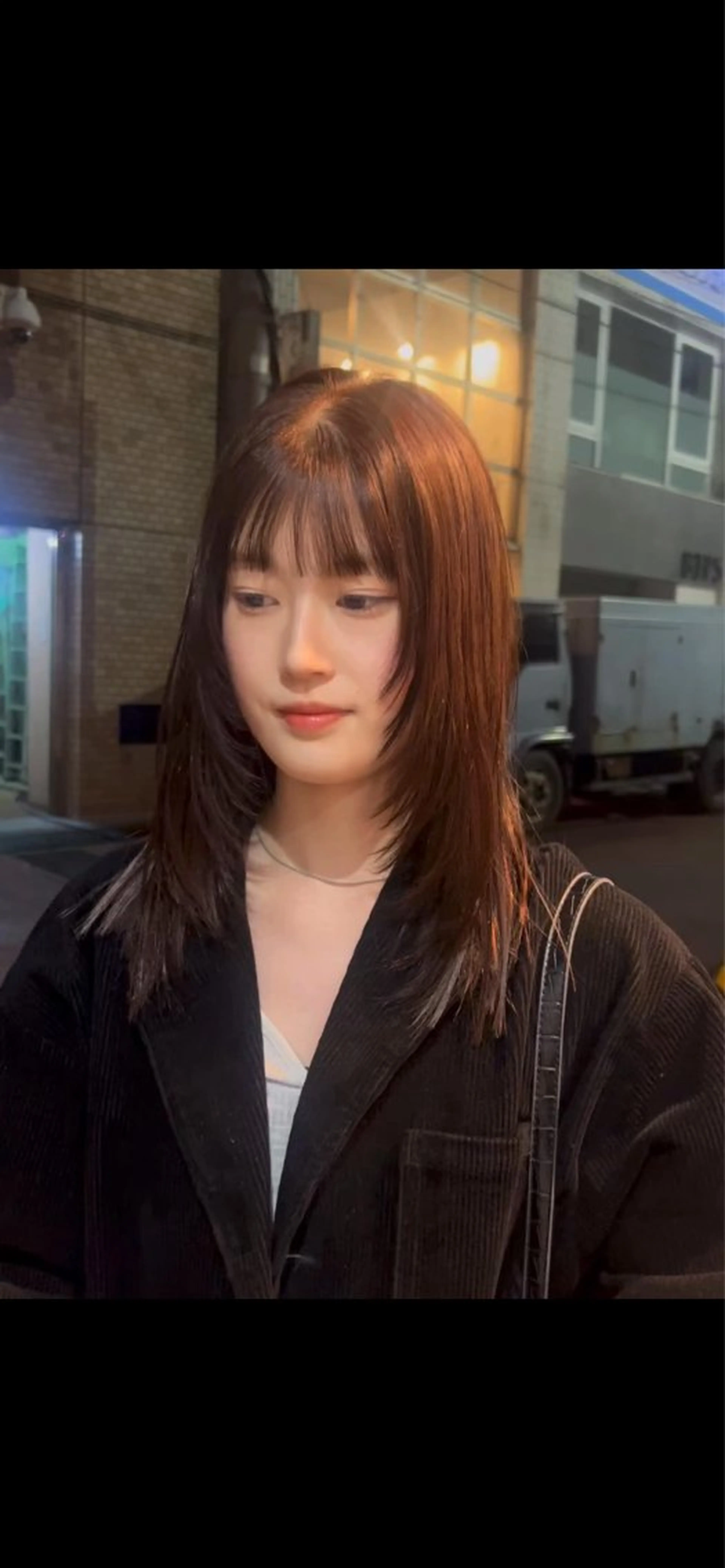 ロング レイヤーカット SCEN所属・田中 千尋のヘアスタイル