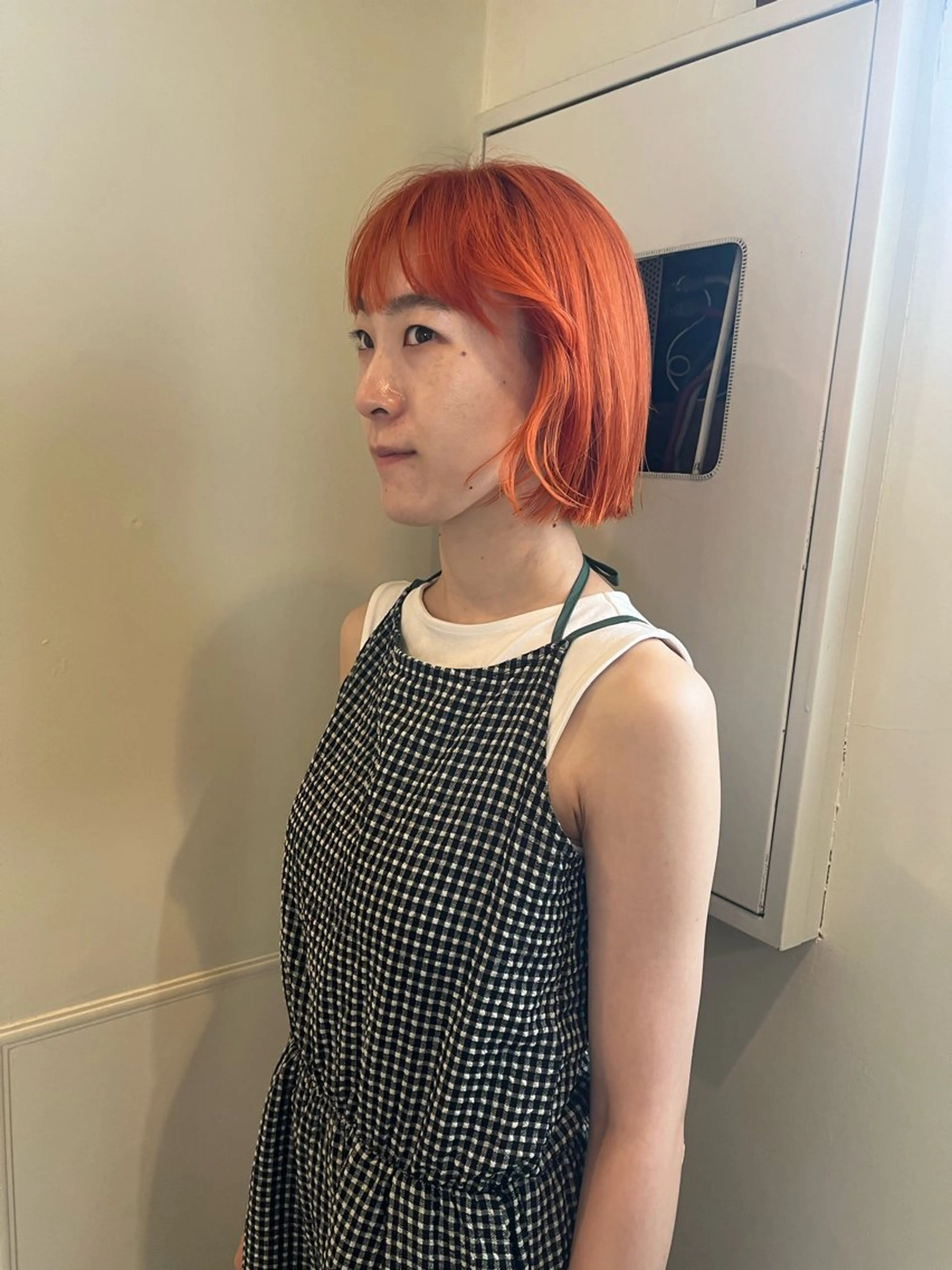 ミディアム カラー ヘアカラー 🦮shiori アイドルオタク🦮のヘアスタイル