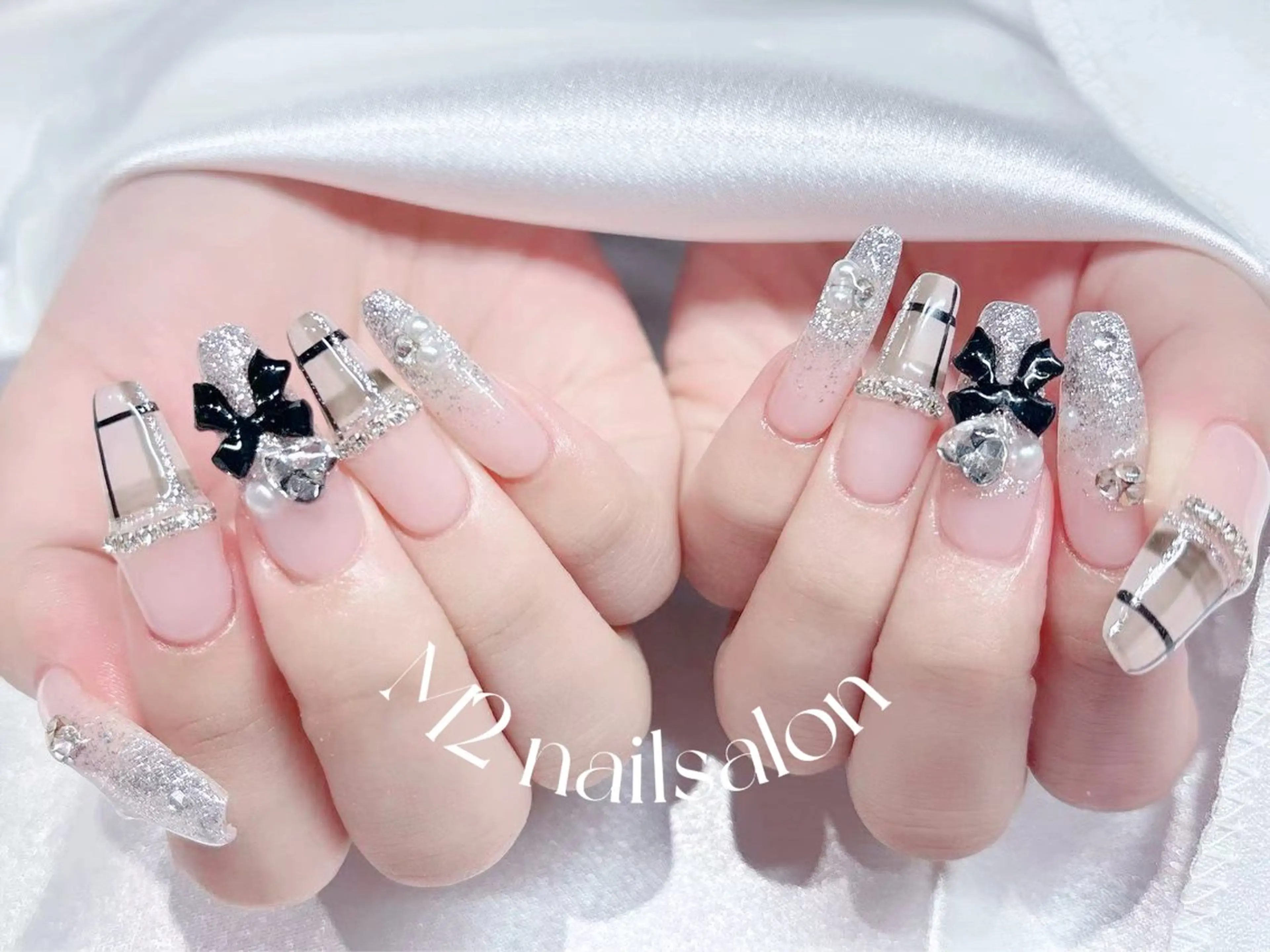 ネイル ハンドネイル 長さだし専門店 M2　rikaのネイルデザイン