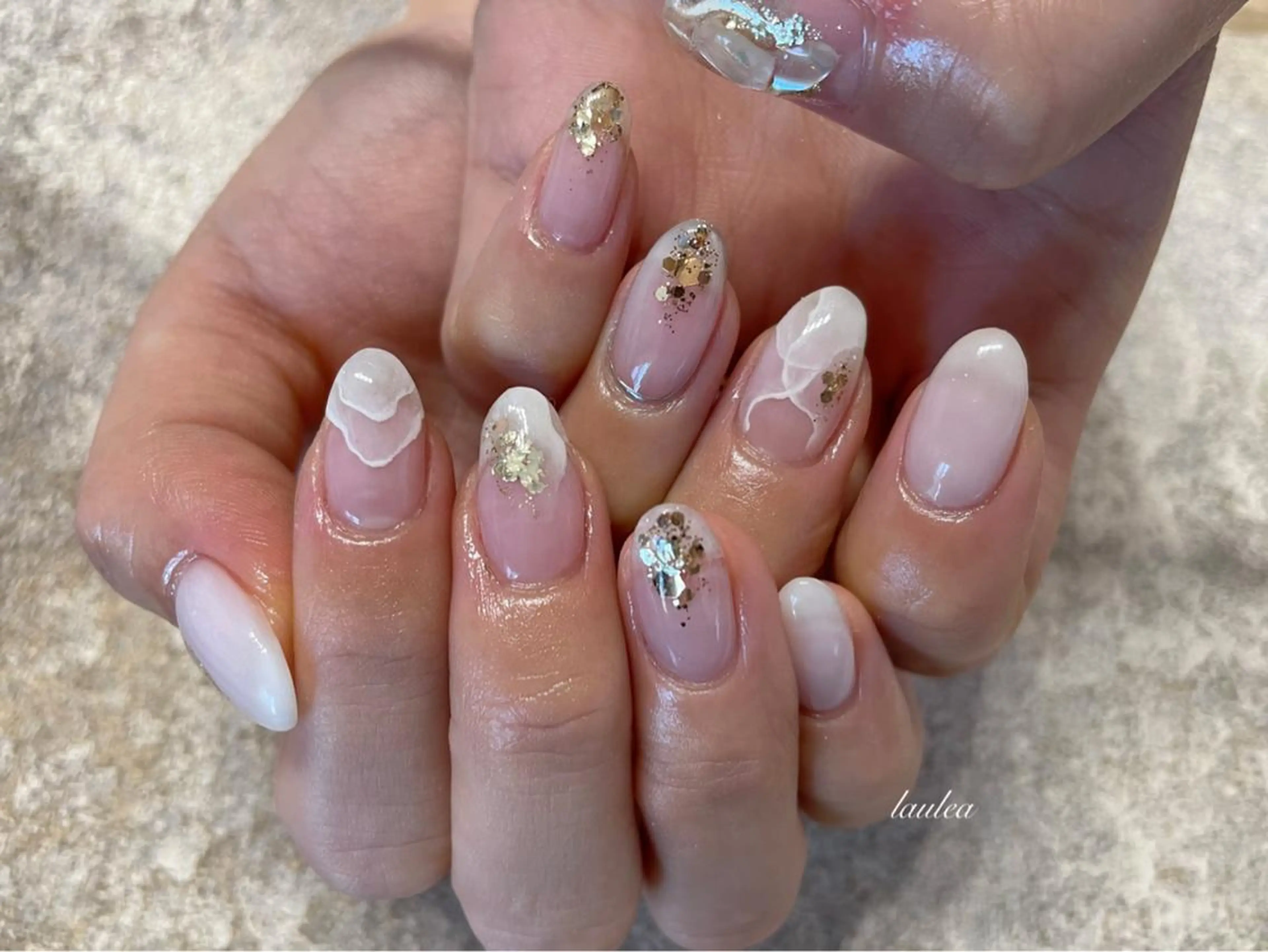 ミディアム ハンドネイル nagase yumiのネイルデザイン