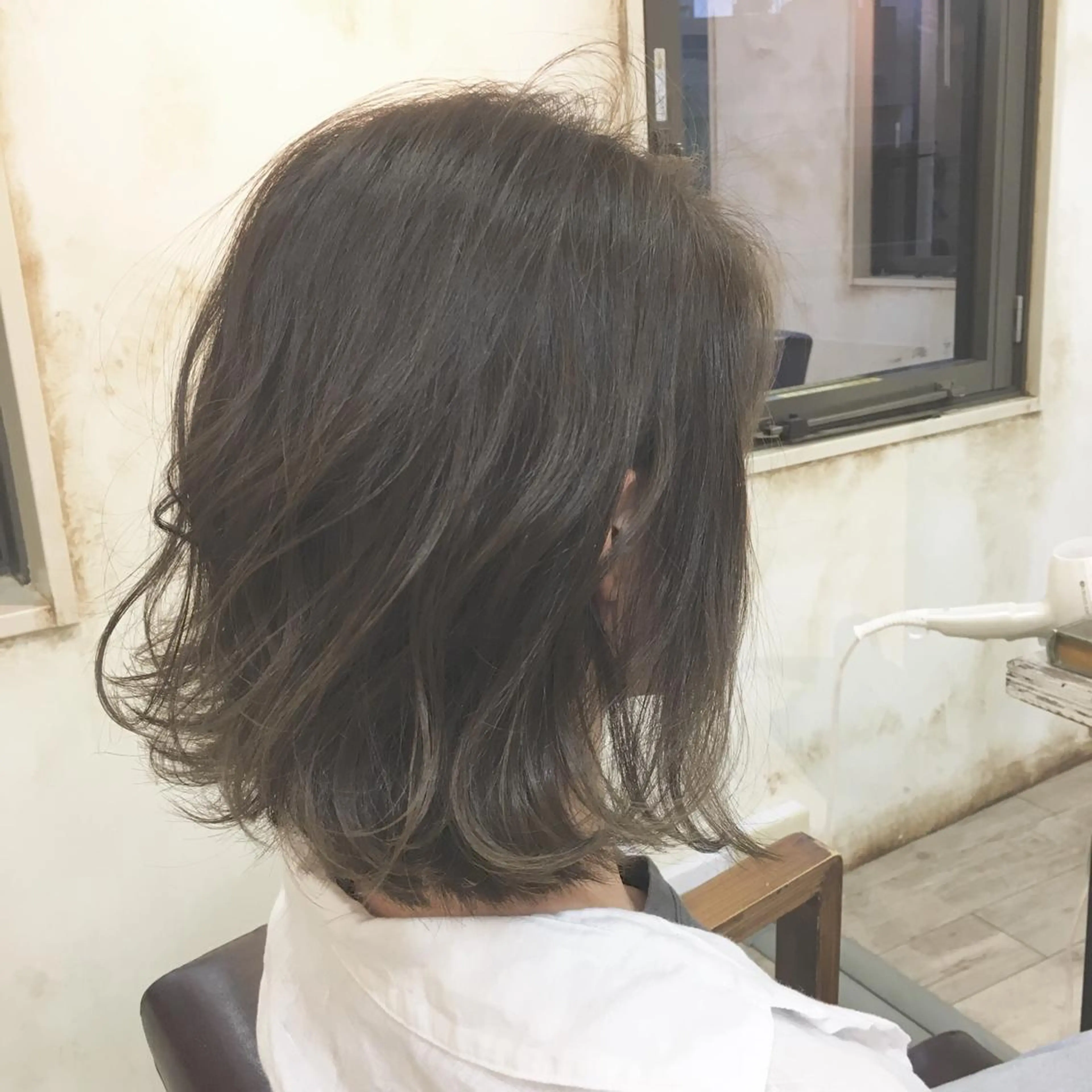 ミディアム カラー パーマ ヘアアレンジ ◆感動口コミ/最小顔 理論カット◆森口 峻のヘアスタイル