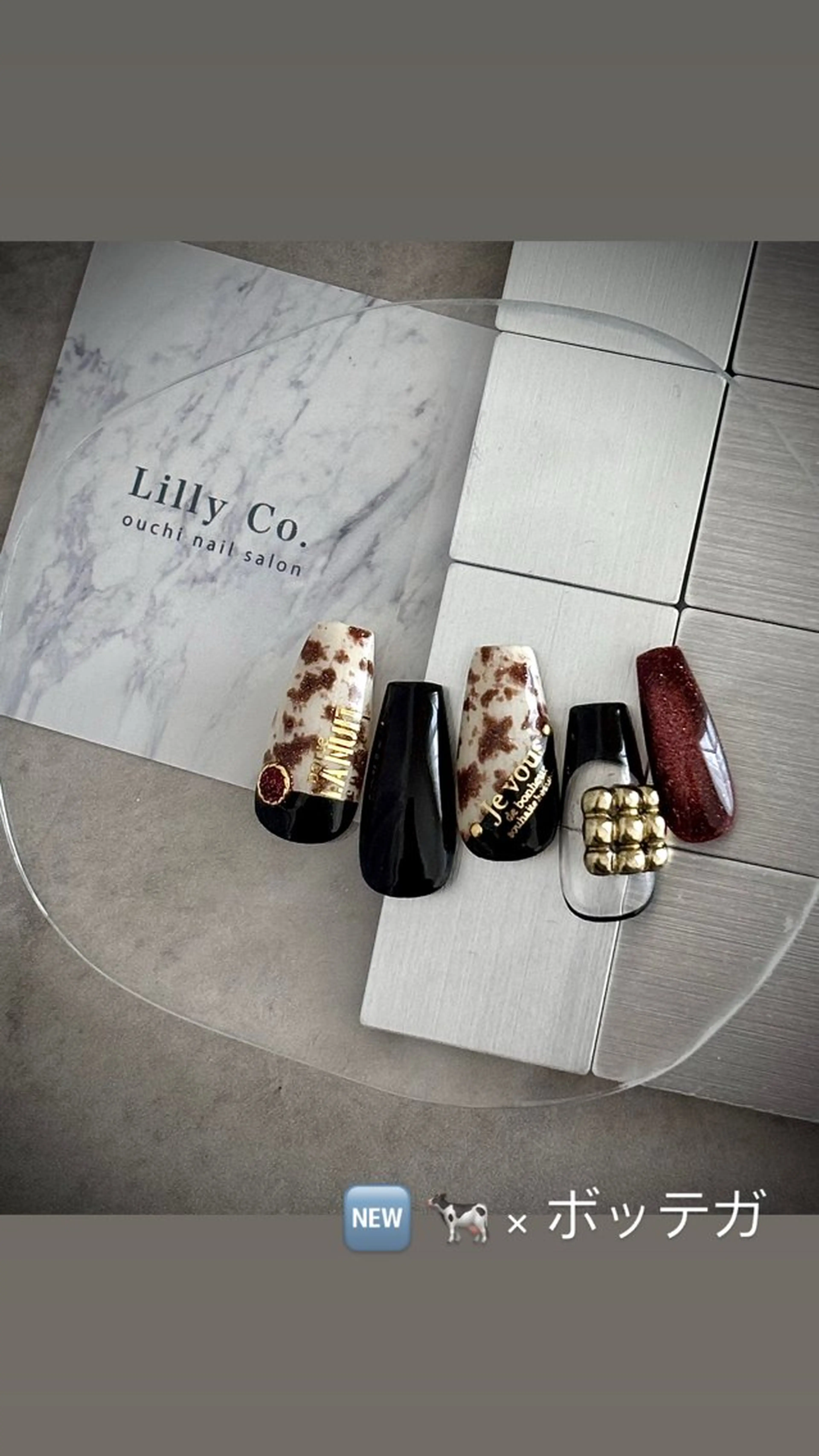 ネイル フラッシュネイル ハンドネイル ハンドケア Lilly Co.のネイルデザイン