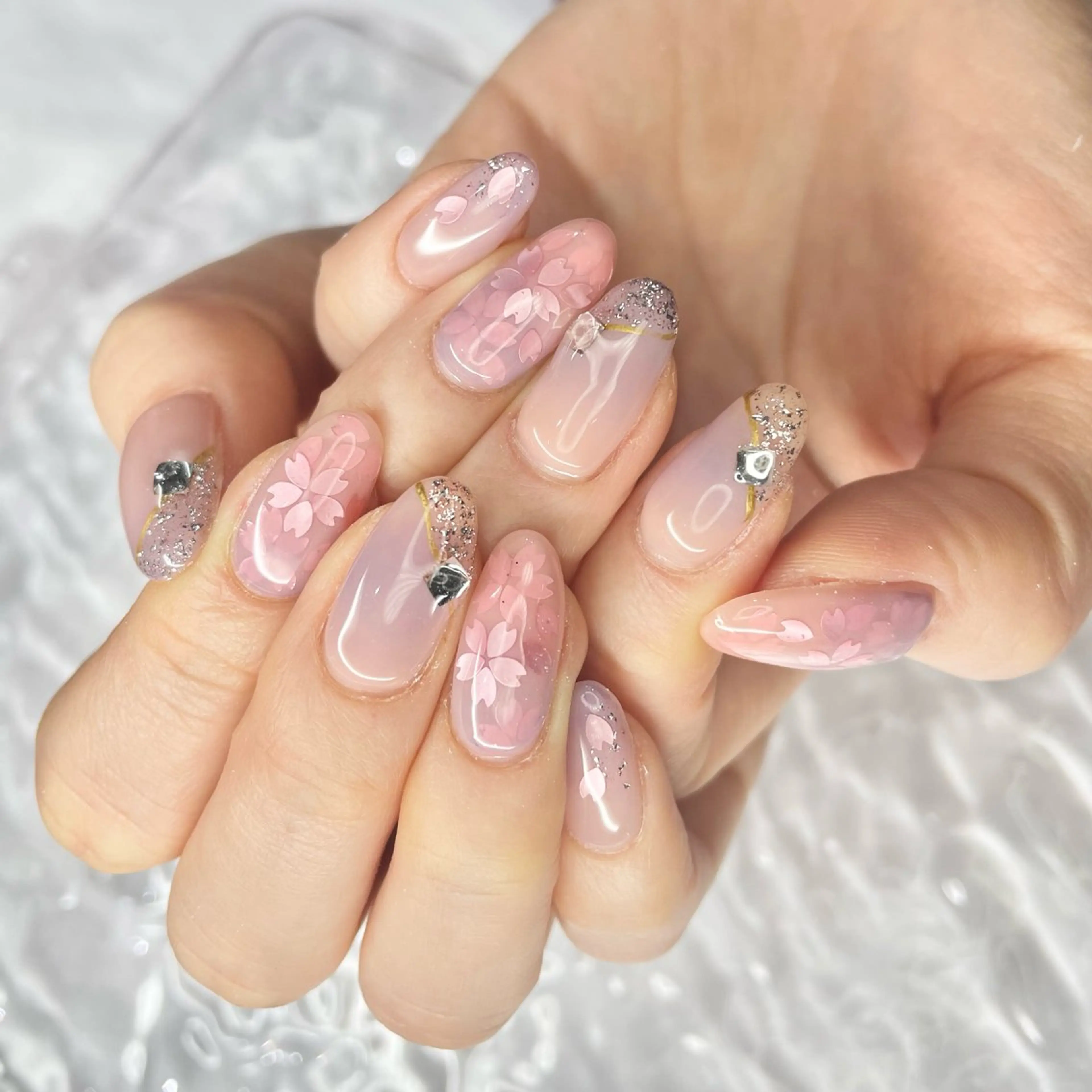 ネイル 桜ネイル N.design mineのネイルデザイン