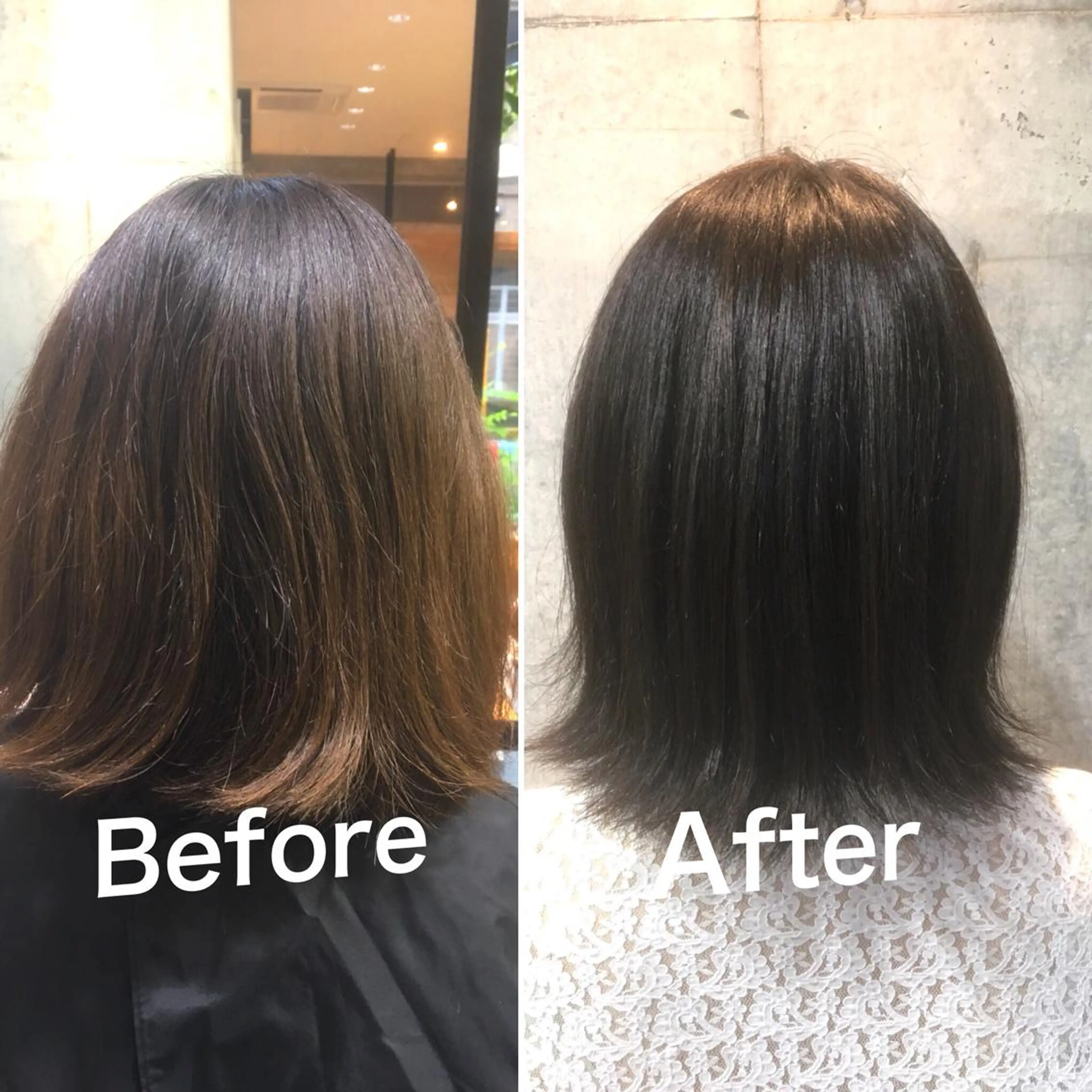 カラー アディクシーカラー オレンジ カット トリートメント 佐瀬竜矢PRIMAL /portのヘアスタイル