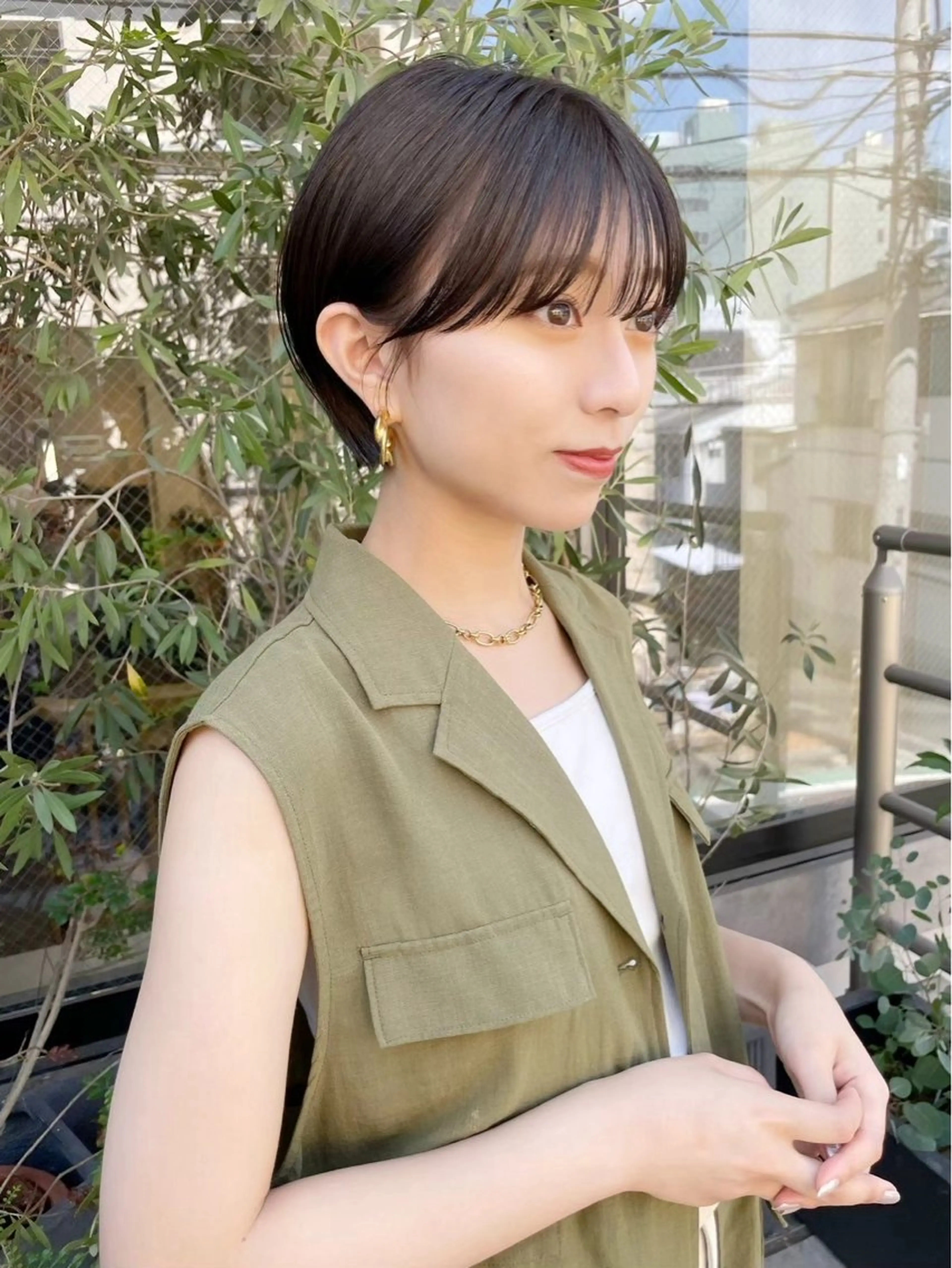 ショート ENi所属・上遠野 優佑のヘアスタイル