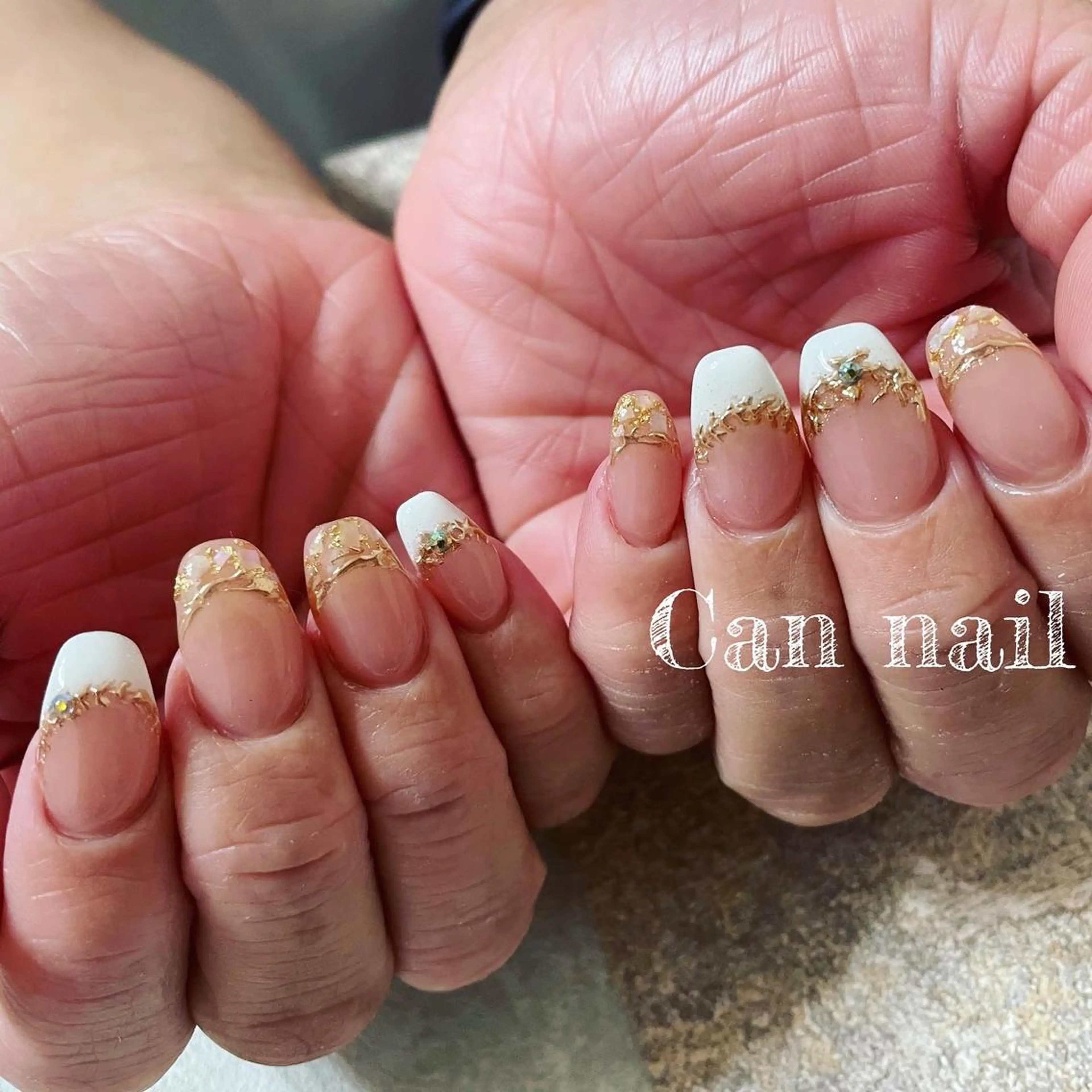 セミロング ネイル Parfum パルファンのネイルデザイン