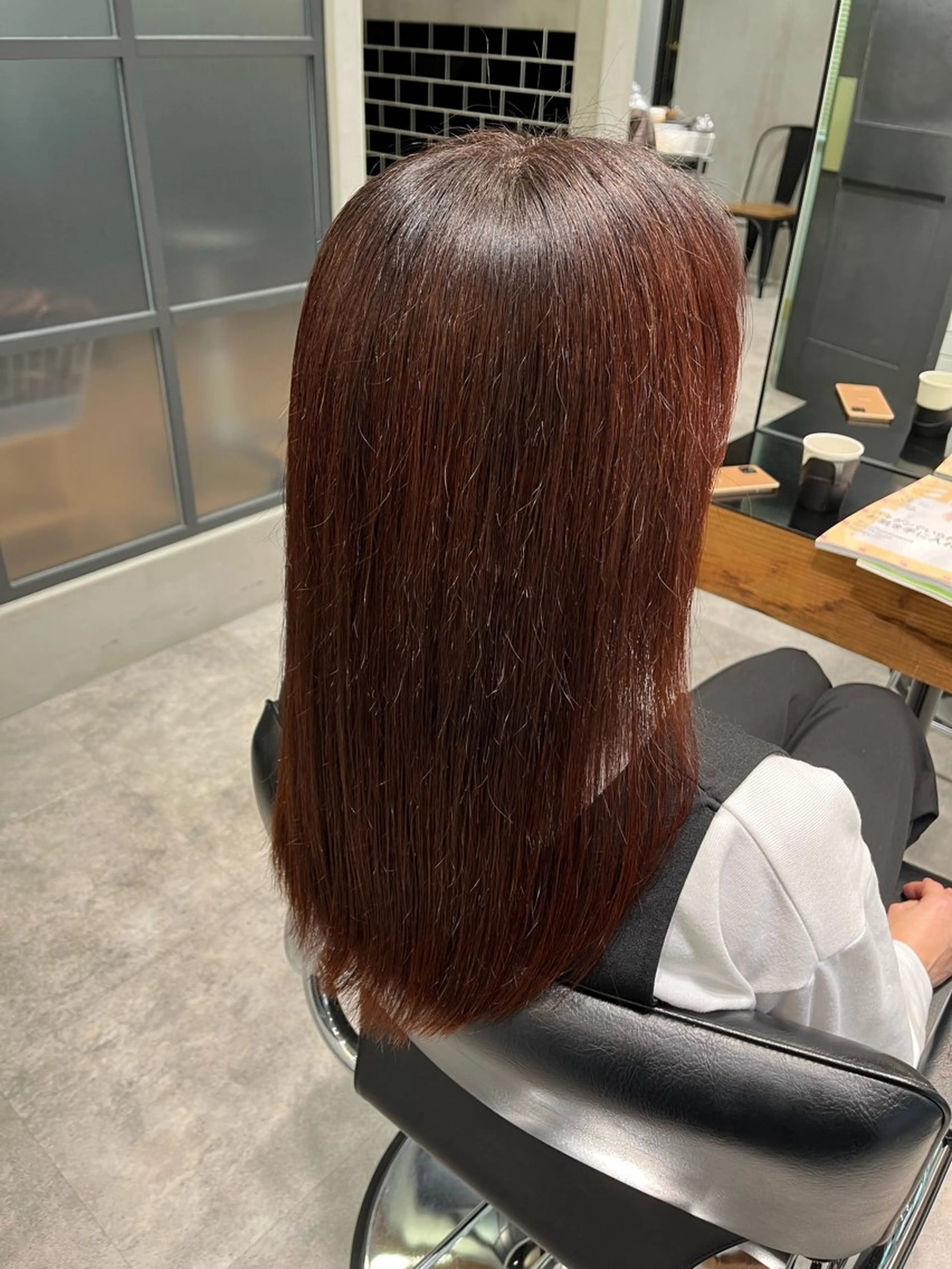 カラー ブラウンカラー ピンクカラー ヘアカラー 🌷暖色カラー 漆谷妃茉莉🌷のヘアスタイル
