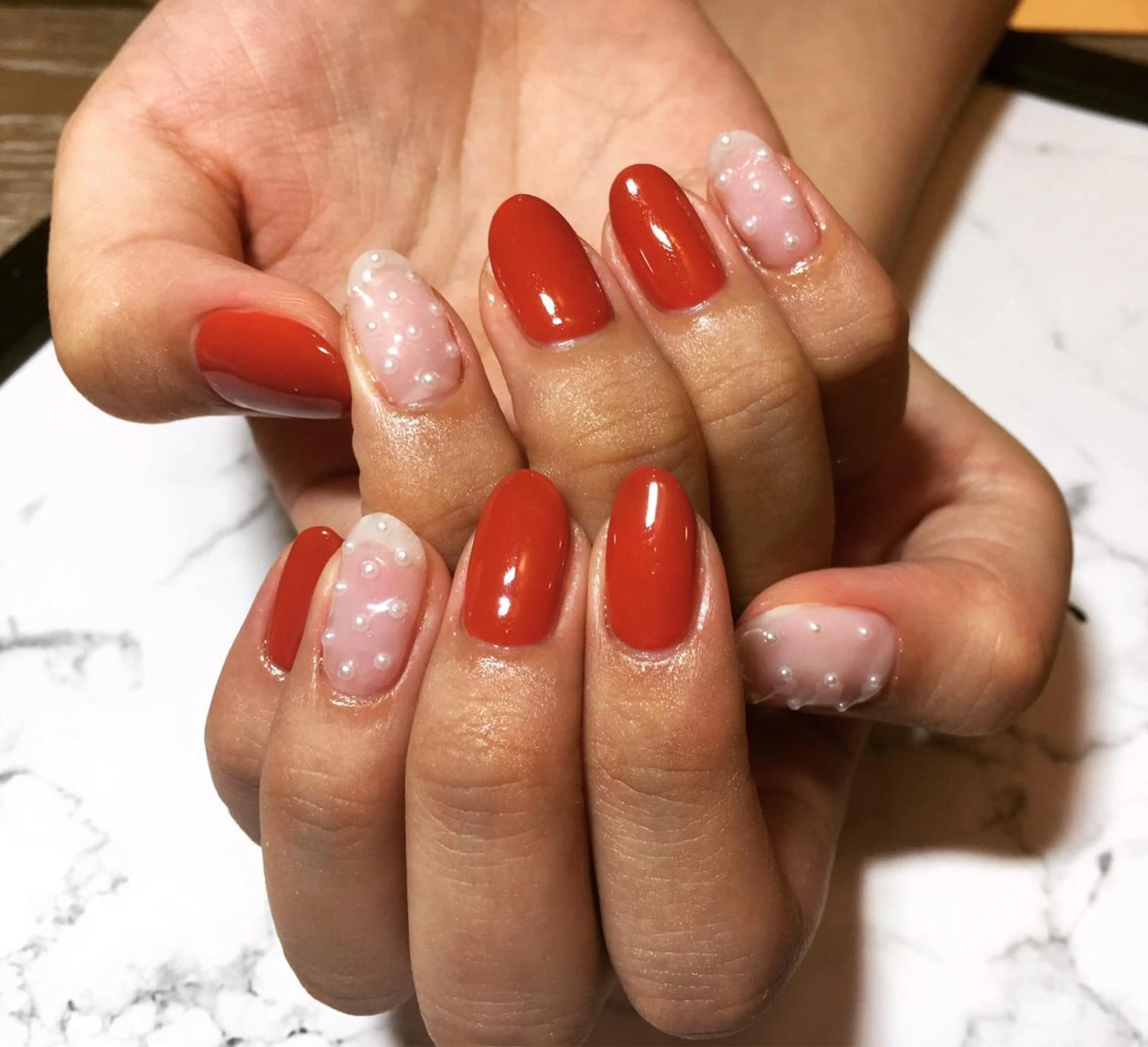 ネイル ハンドネイル LOVE NAIL 💕Sonoのネイルデザイン