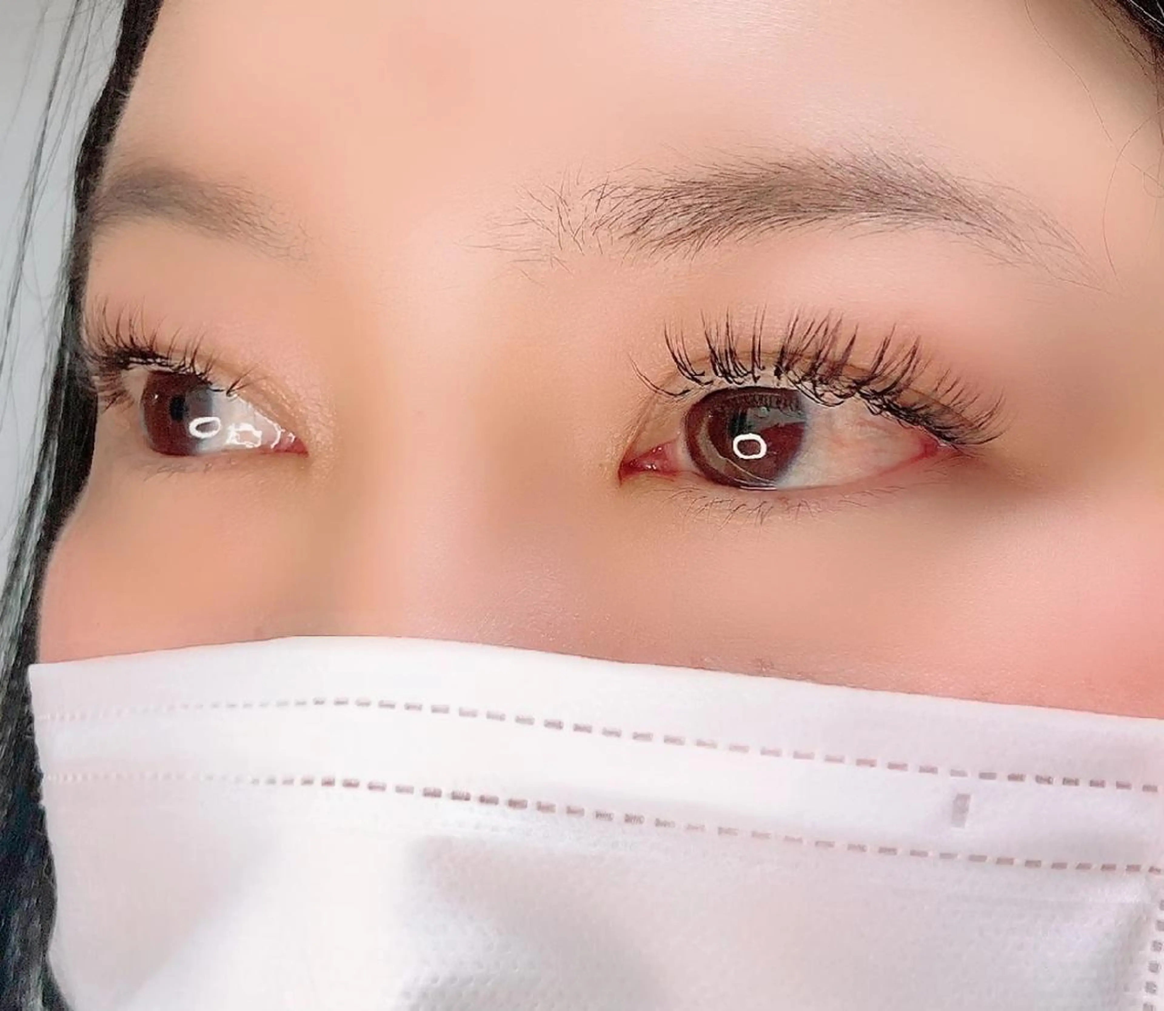 マツエク・マツパ 付け放題 バインドロック キュート フラットラッシュ パリジェンヌラッシュリフト マツエク 吉岡 ゆうなのマツエク・マツパデザイン