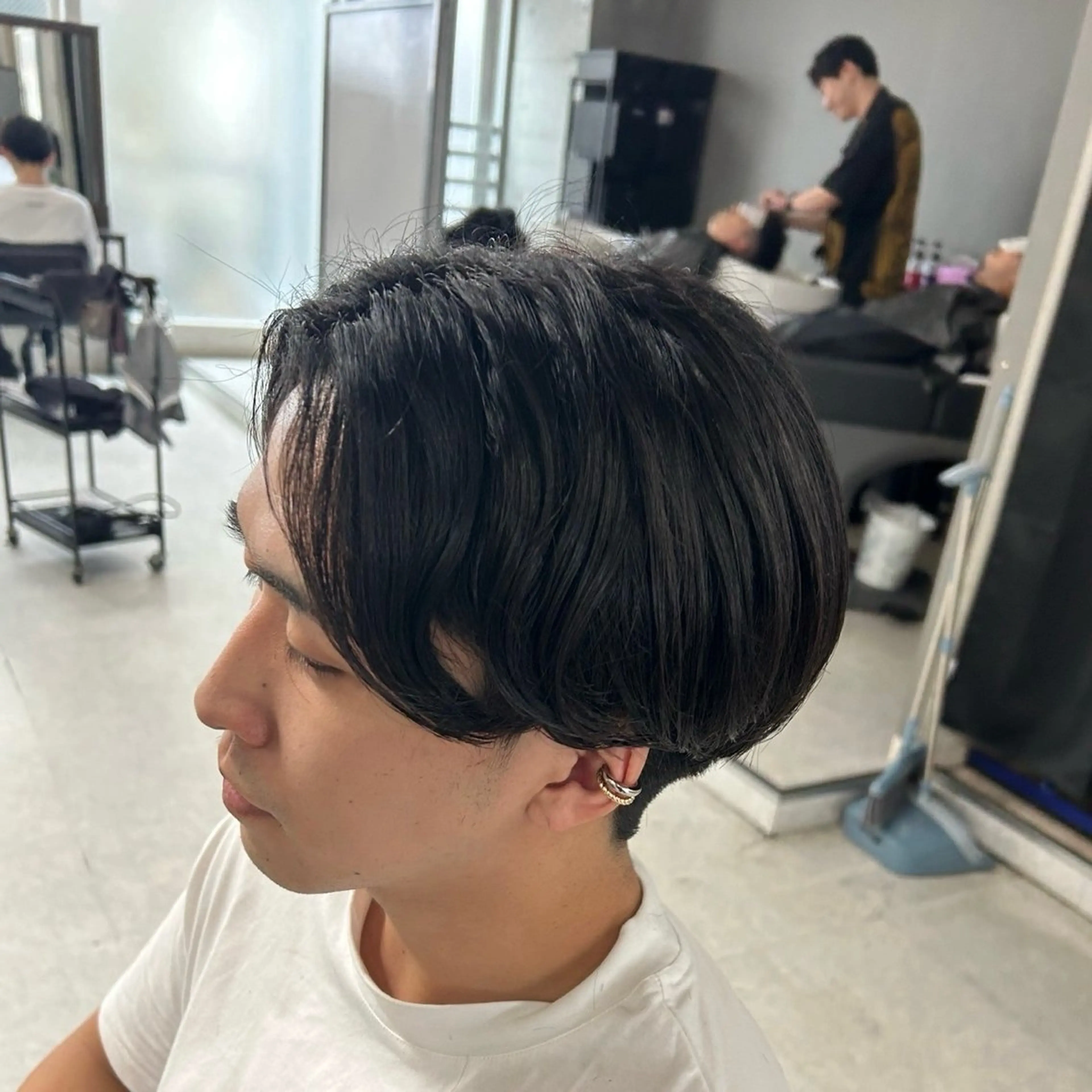 メンズ SUZU‎🦋 似合わせ艶カラーのヘアスタイル