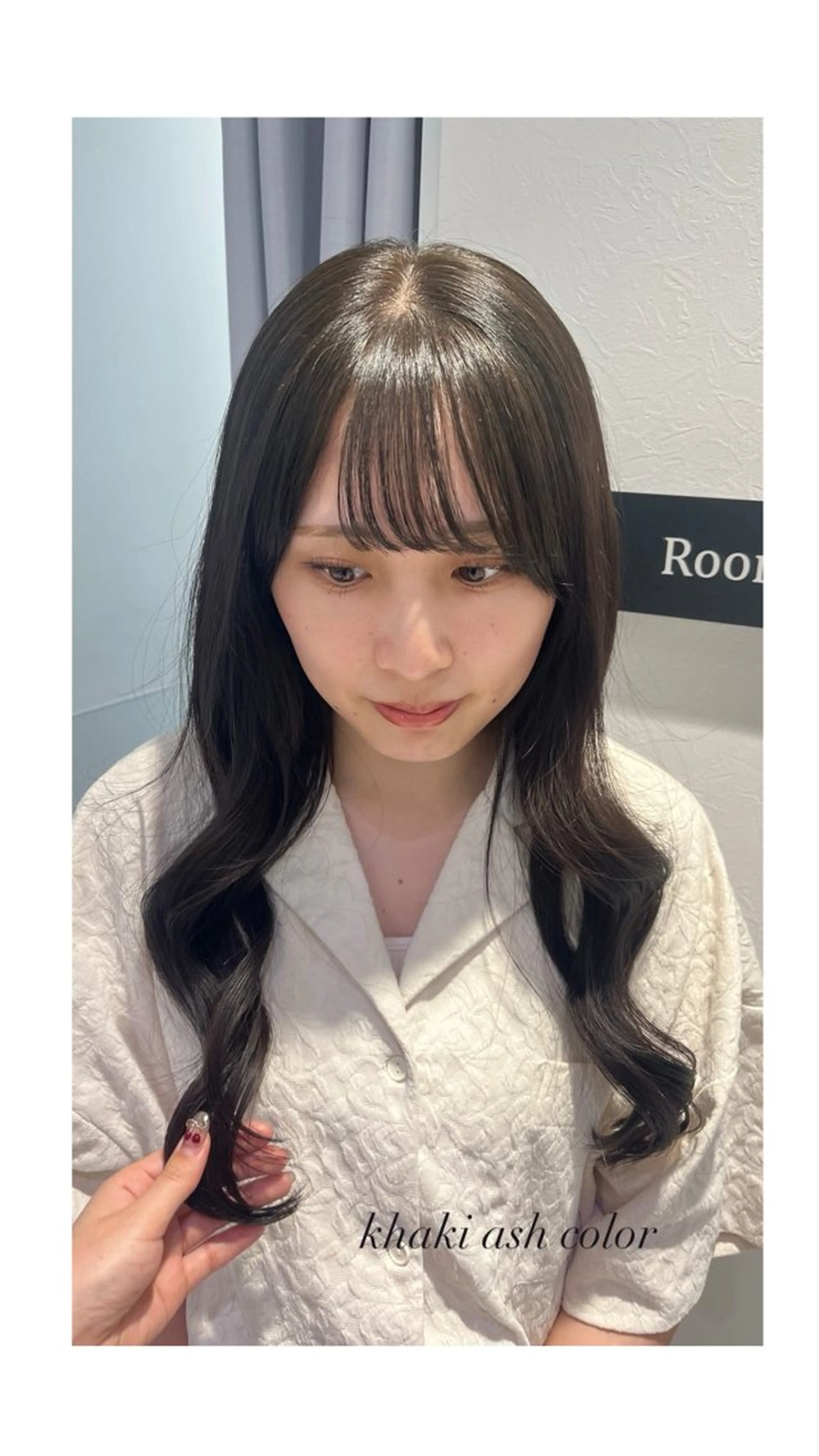 ロング カット ヘアカラー トリートメント ayane 🩵のヘアスタイル
