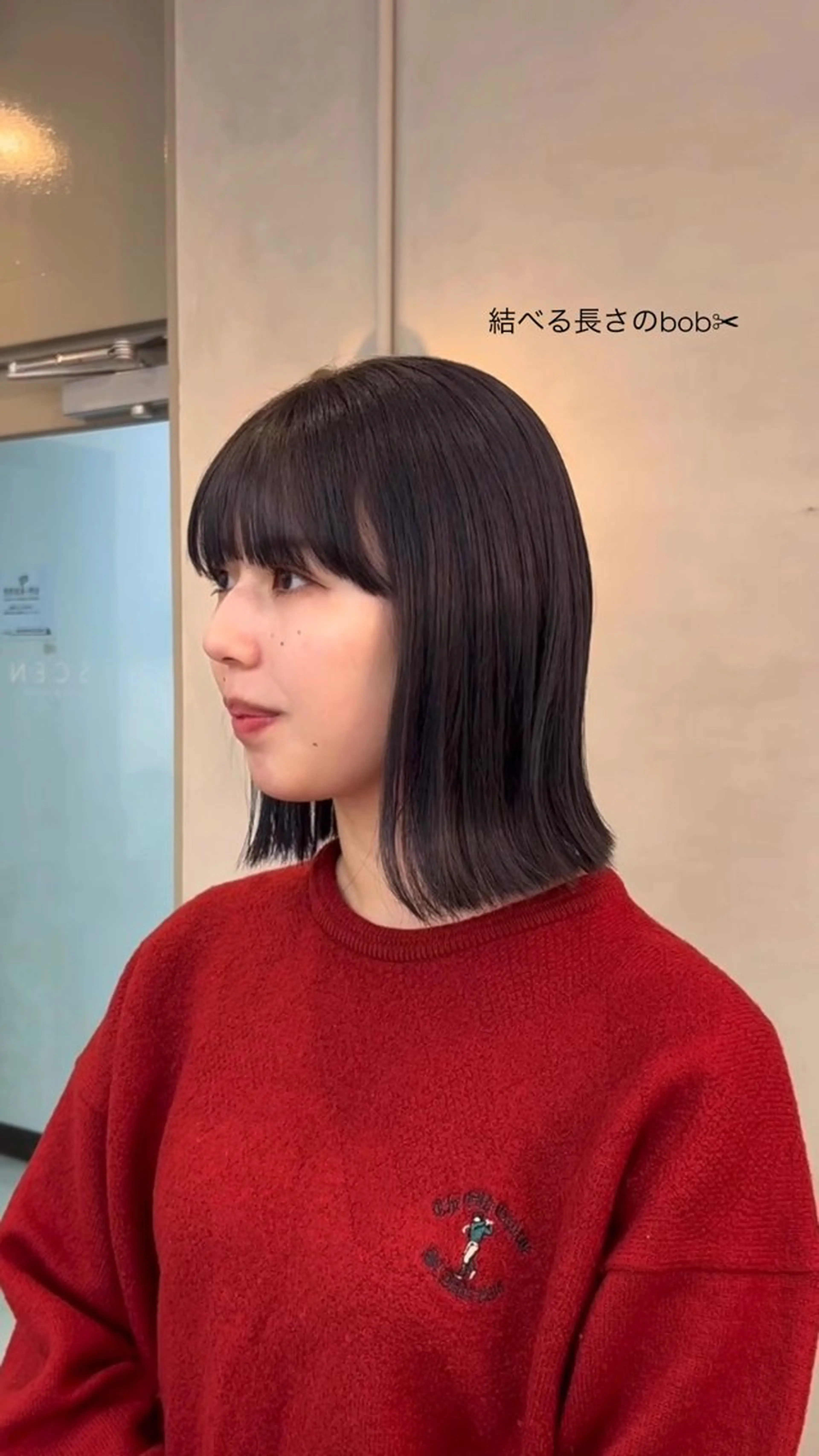 ショート SCEN所属・田中 千尋のヘアスタイル