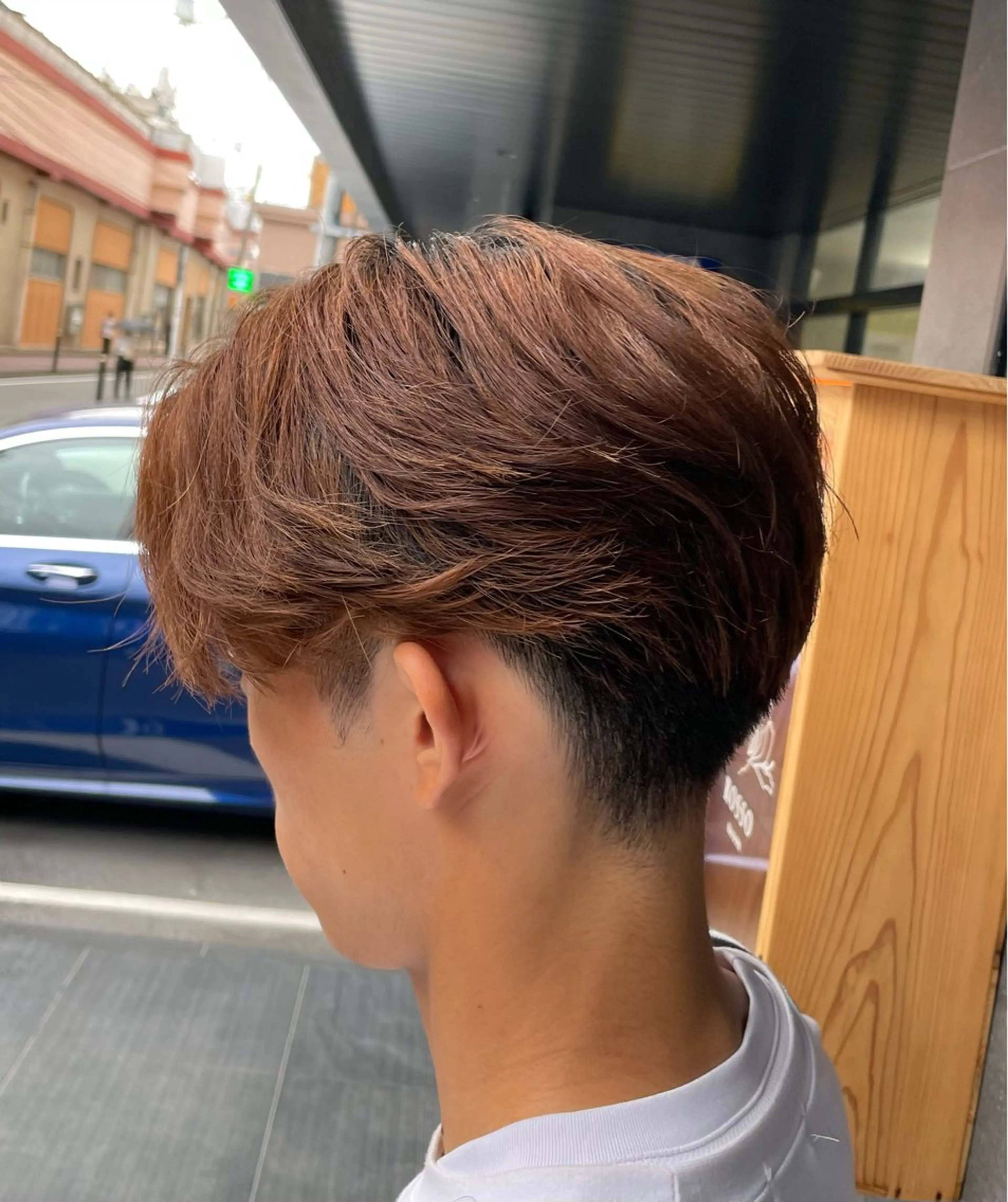 メンズ カット ヘアセット 遠藤 健登のヘアスタイル