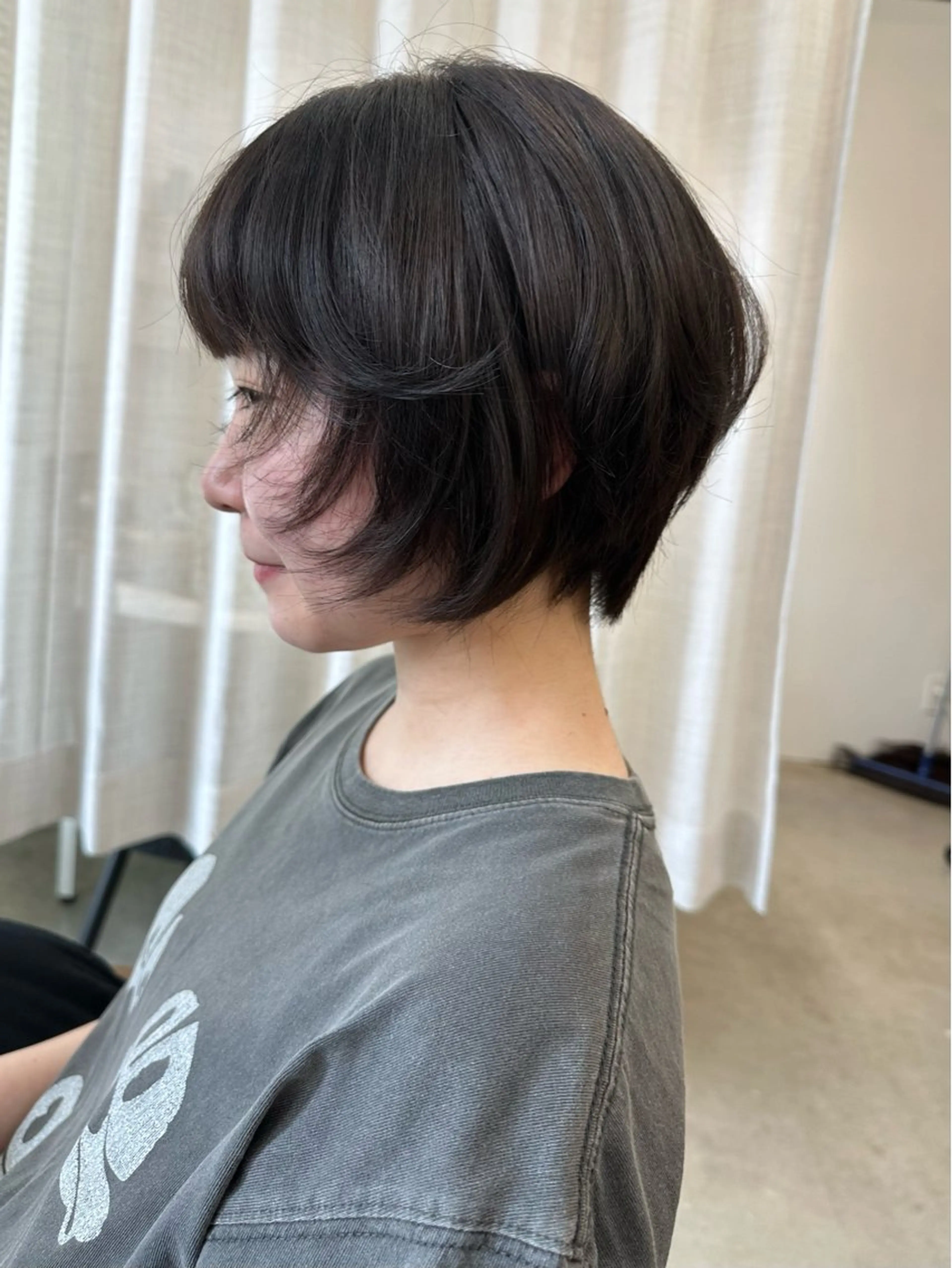 ショート カラー カット ヘアカラー トリートメント lelu所属・lelu / 佐々木のヘアスタイル
