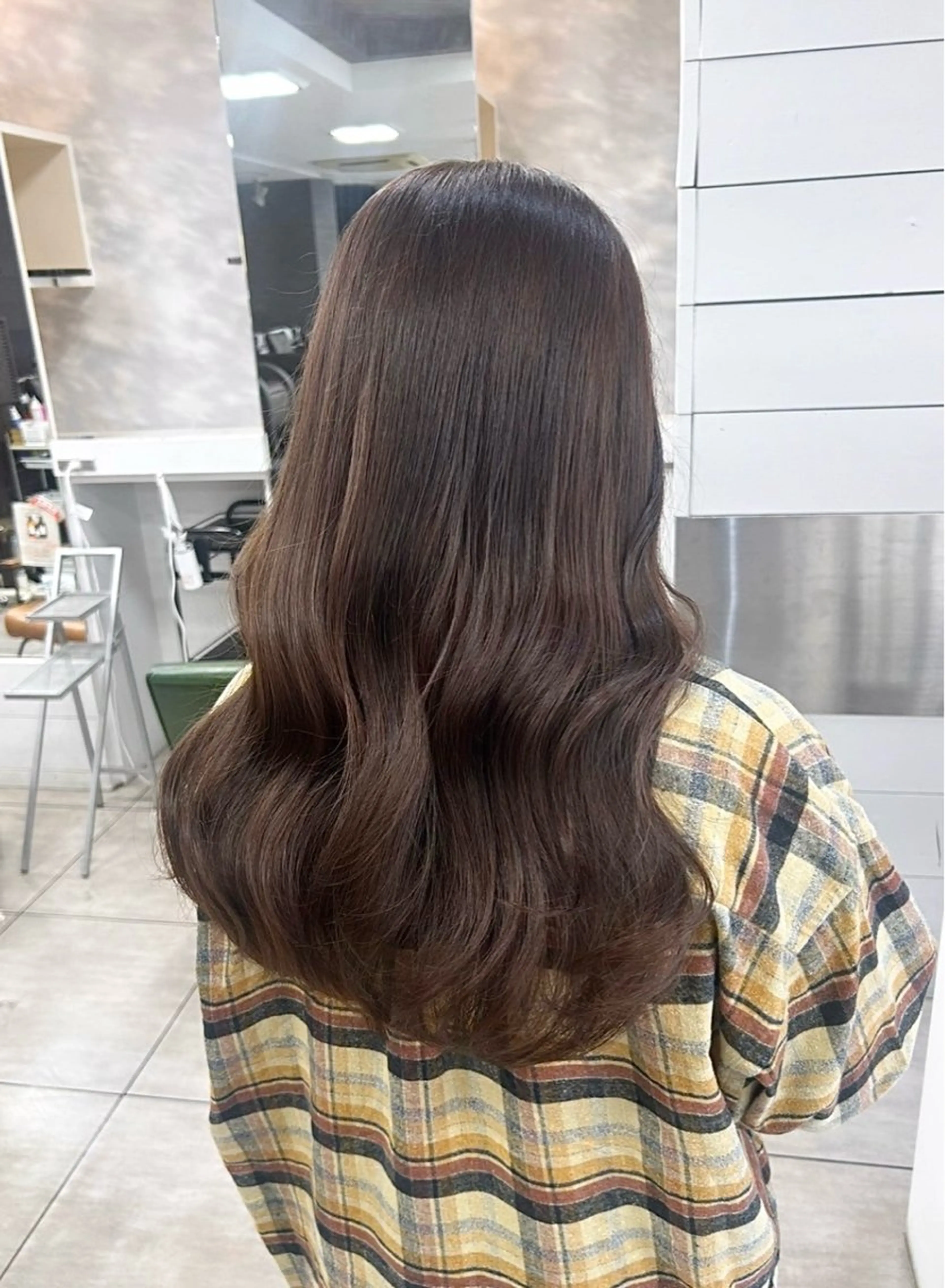 ロング カット ヘアカラー 🫧艶髪カラー🫧 森本くるみのヘアスタイル