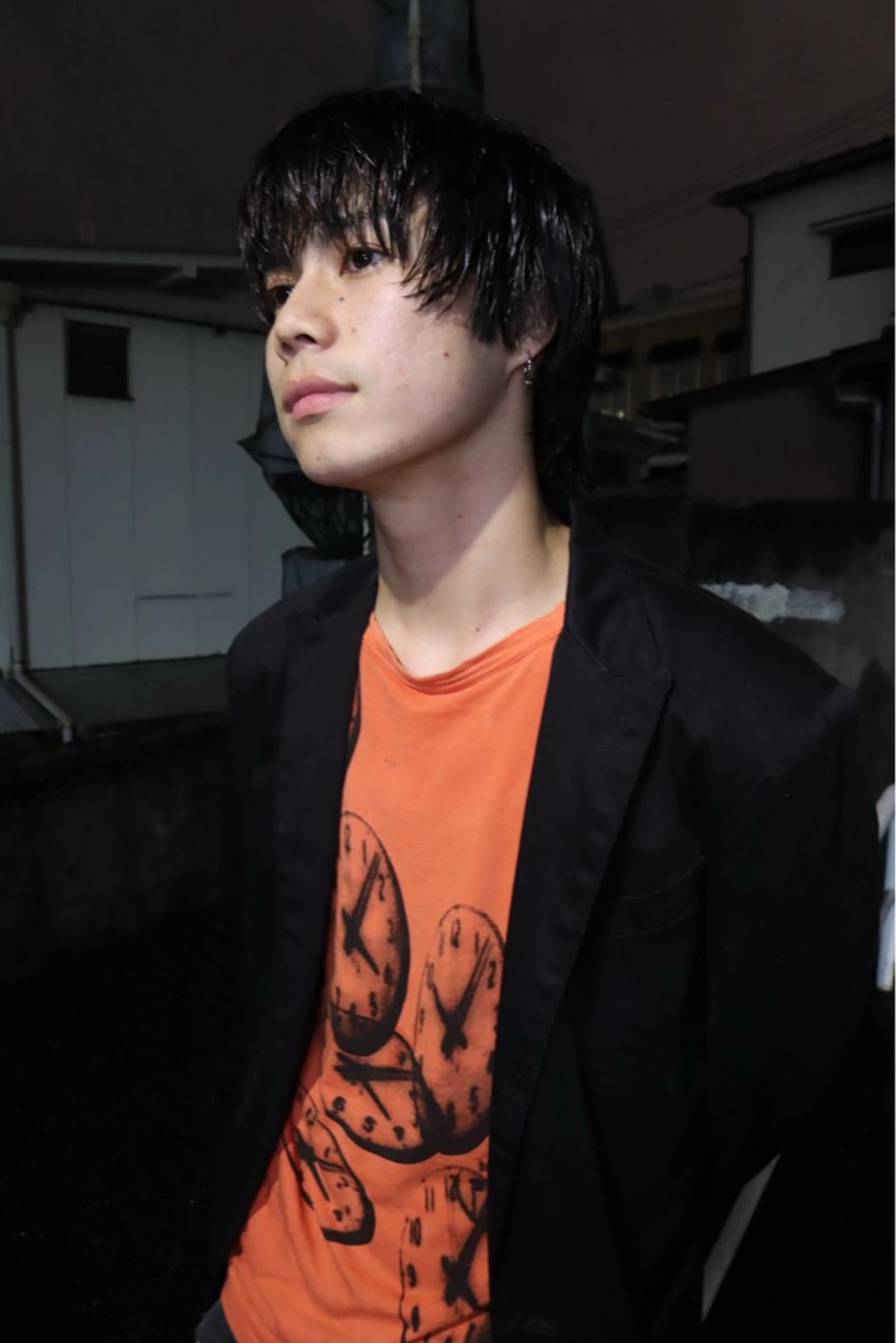 ショート カラー メンズ 金尾 凜のヘアスタイル