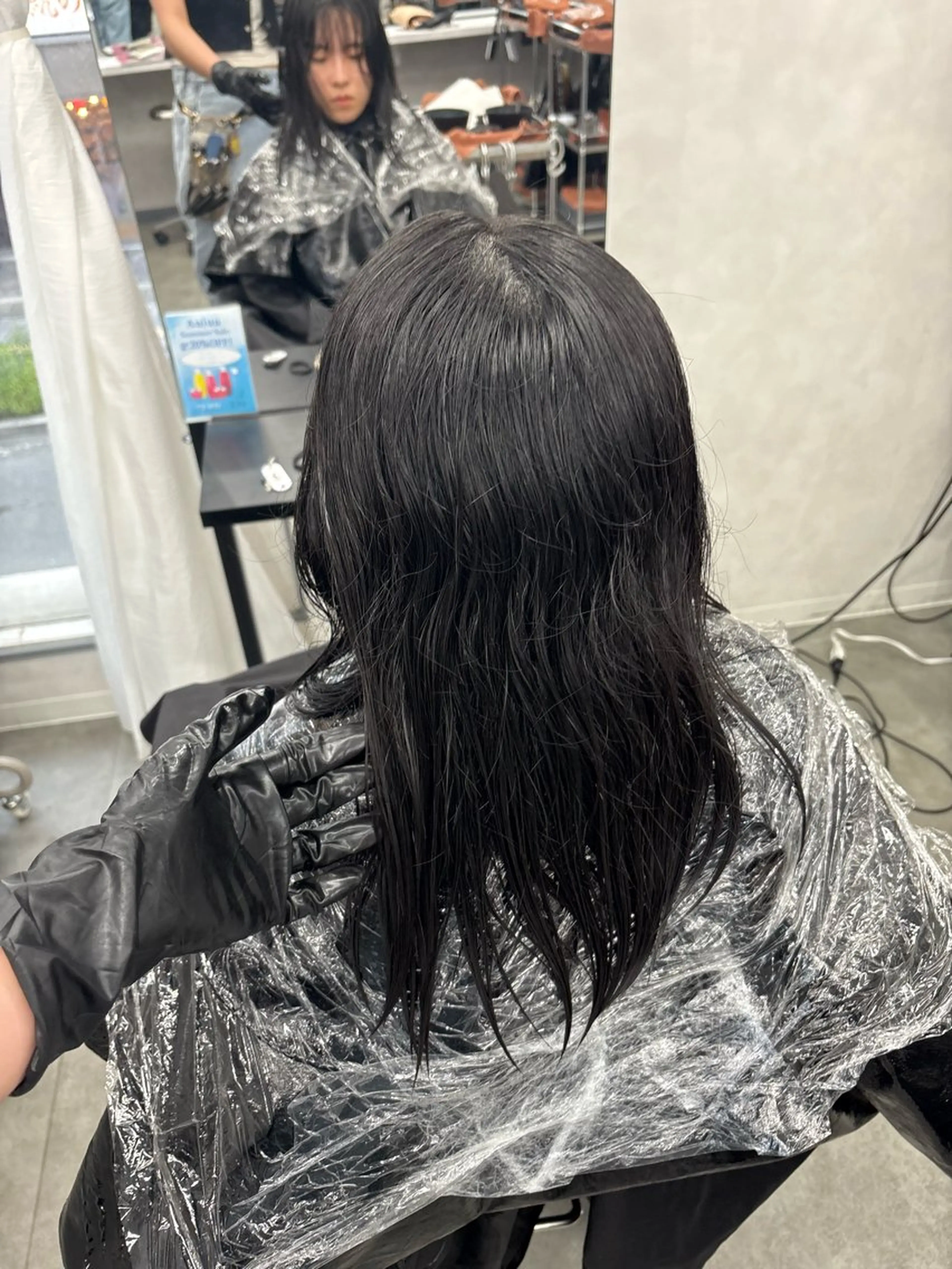 ミディアム 撮影モデル LIV所属・LIV(リヴ) My (マイ)のヘアスタイル