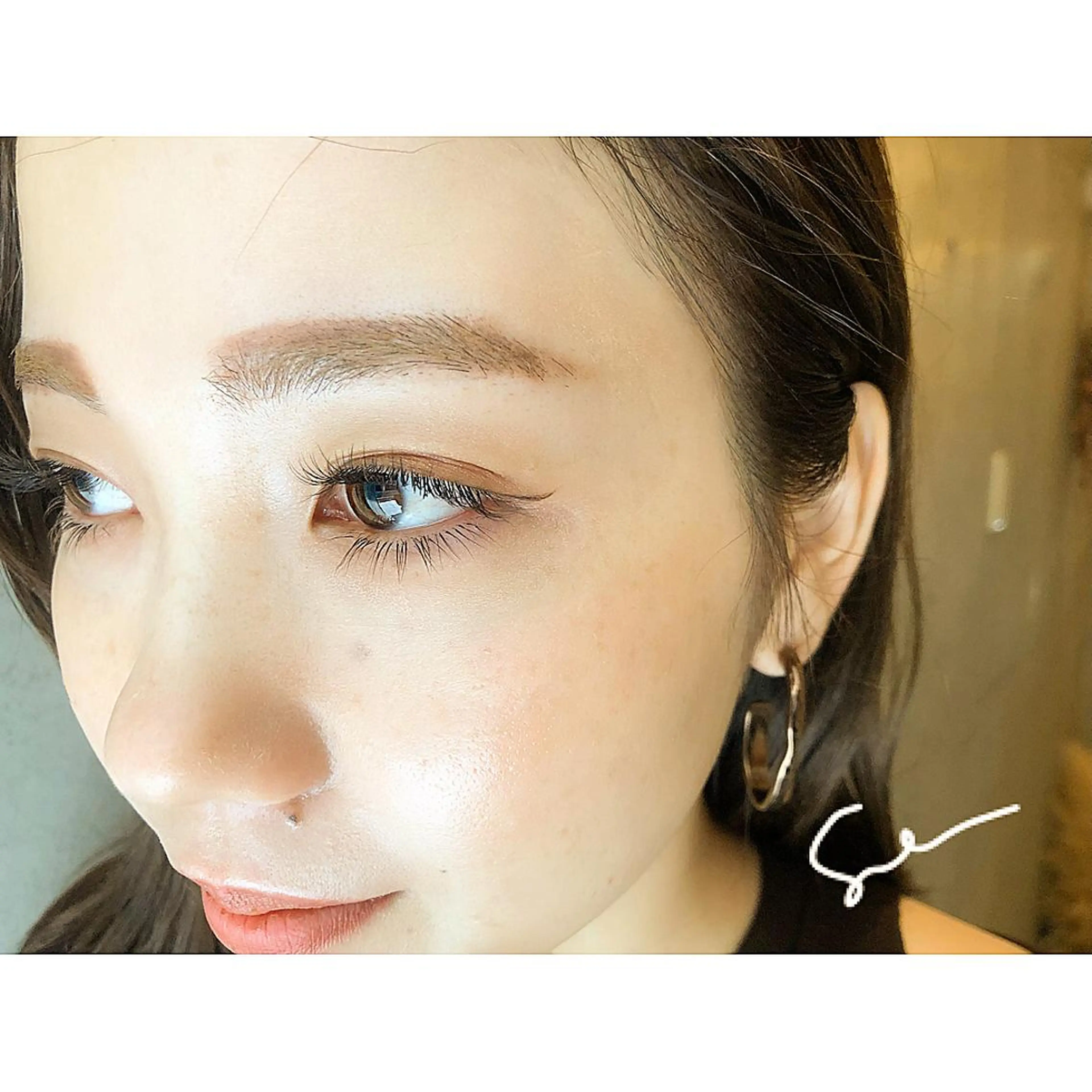 マツエク・マツパ フラットラッシュ Sue eyelash&eyebrow所属・Shigeno Hikaruのマツエク・マツパデザイン