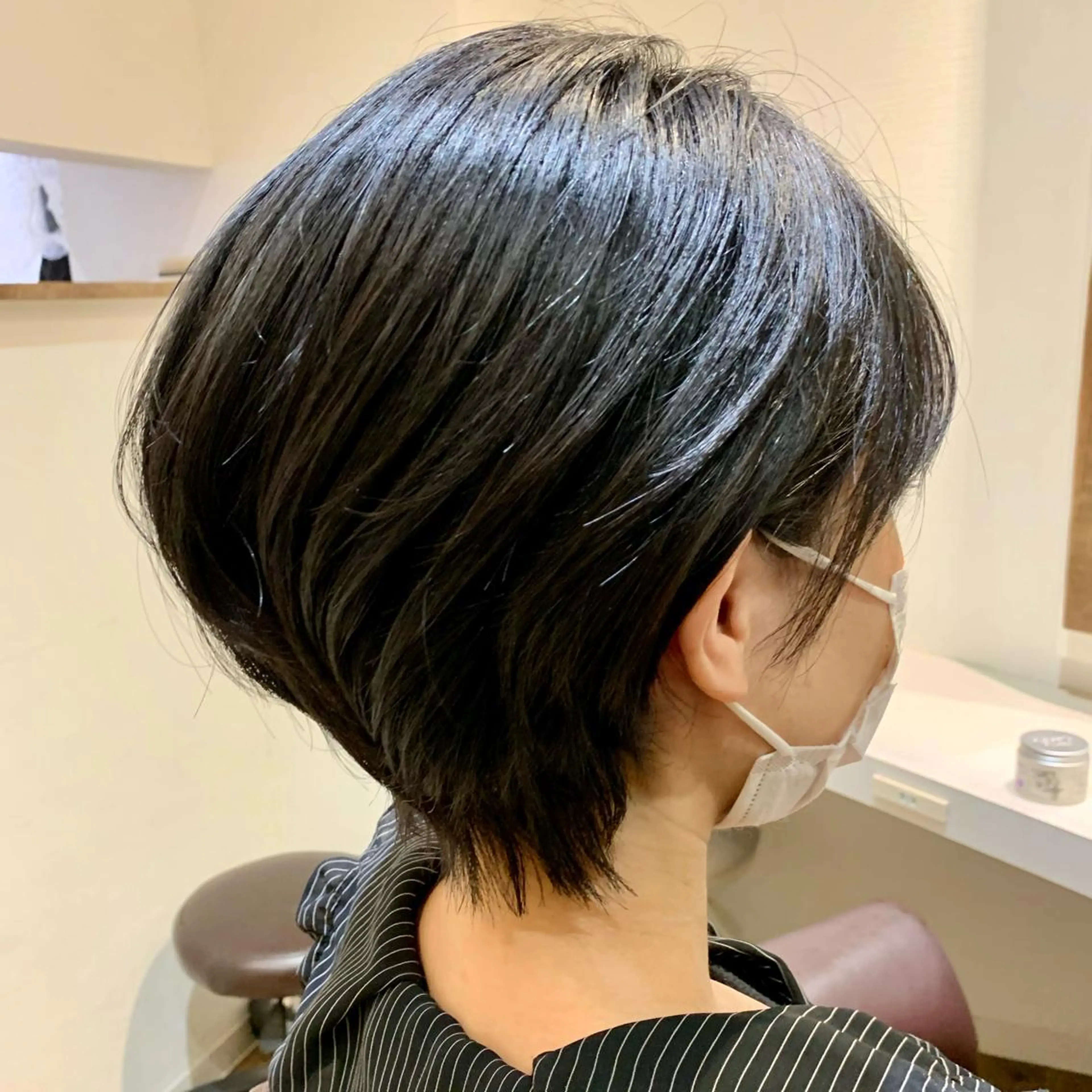 ショート ヘアアレンジ くびれヘア ショートヘア カット ショート×カラー 🦊堀米早紀【荻窪】のマツエク・マツパデザイン