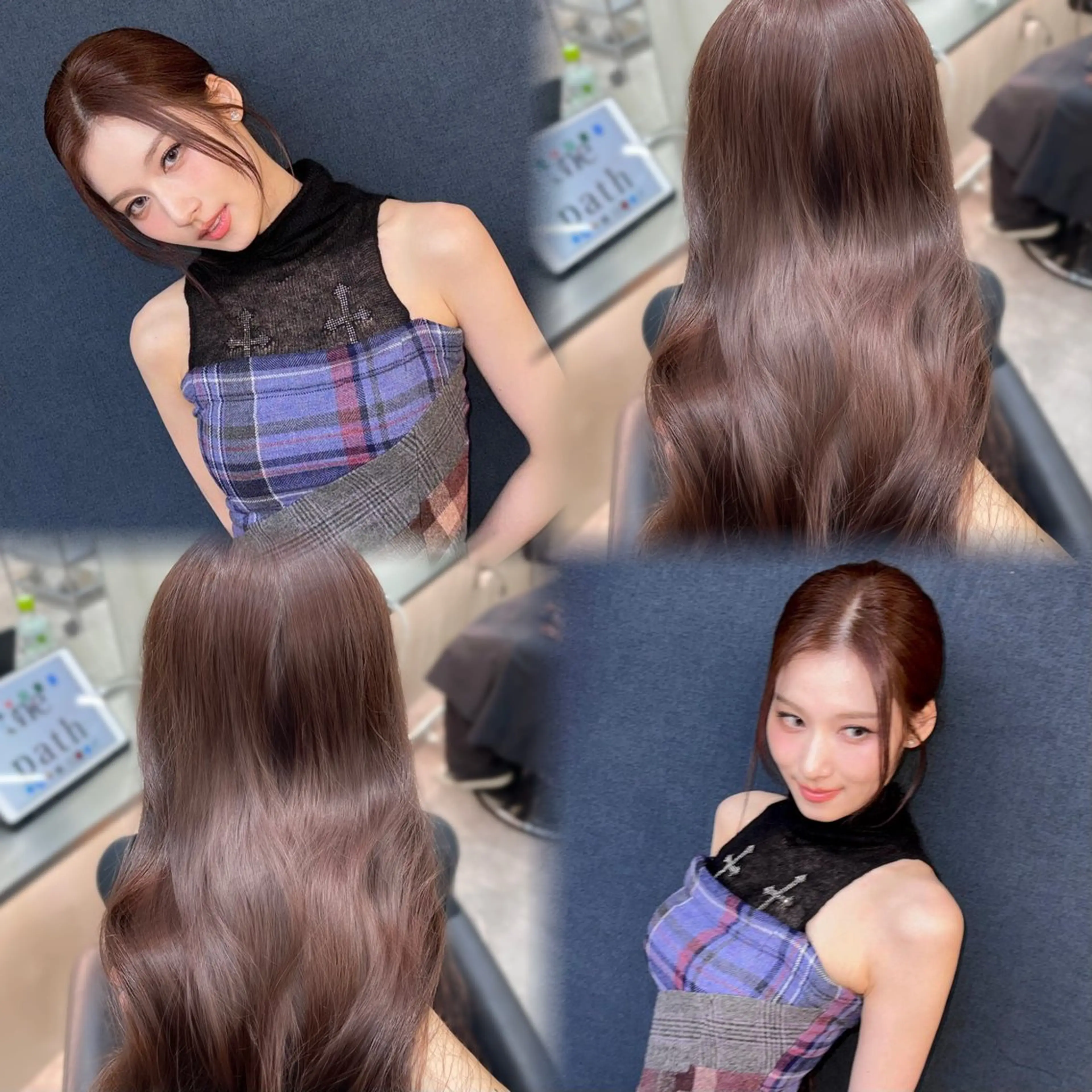 ロング カラー カット ヘアカラー トリートメント the path shogo🌻のヘアスタイル
