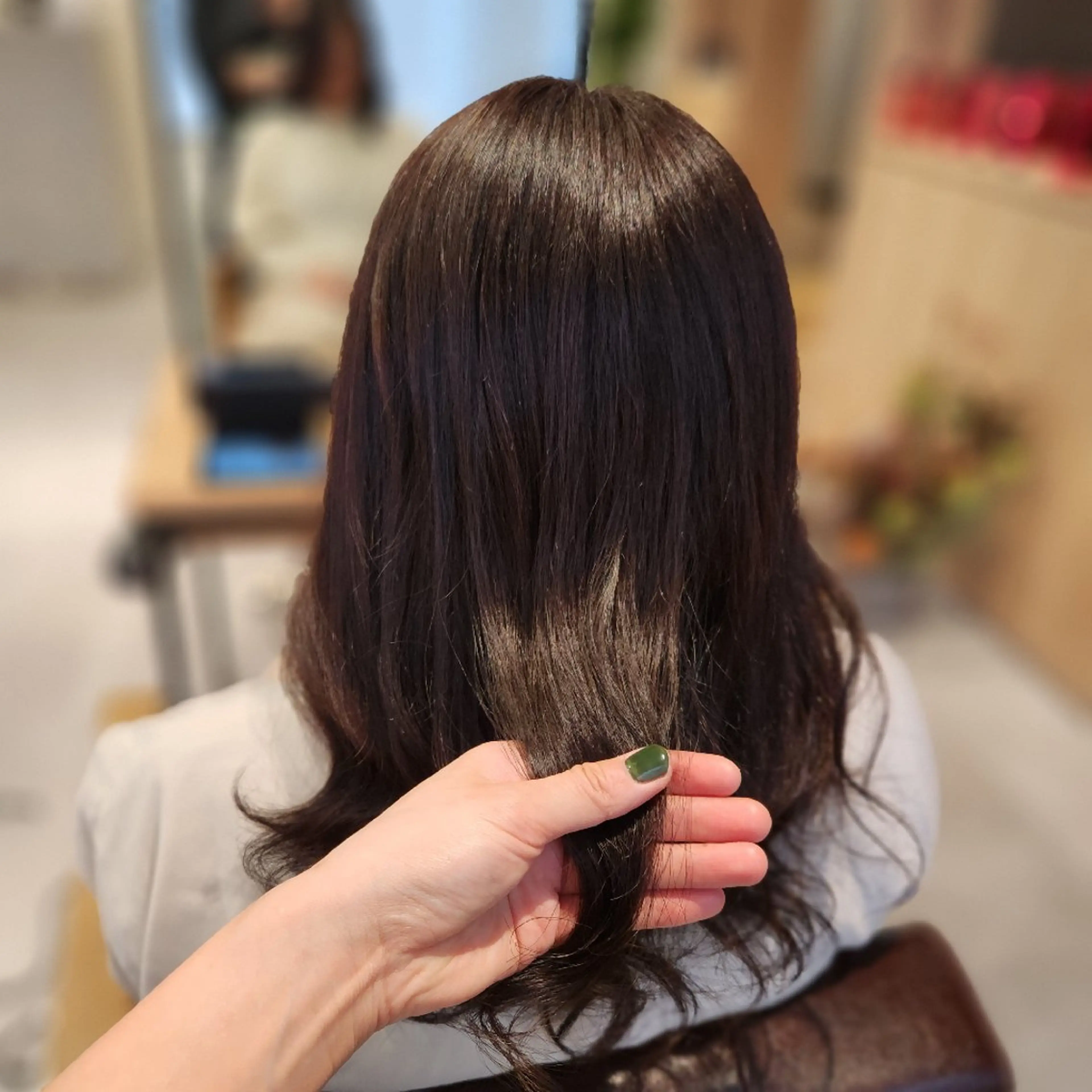 ミディアム O.hair designers所属・シールエクステ🎀 ホシノ🕒ユウカのヘアスタイル