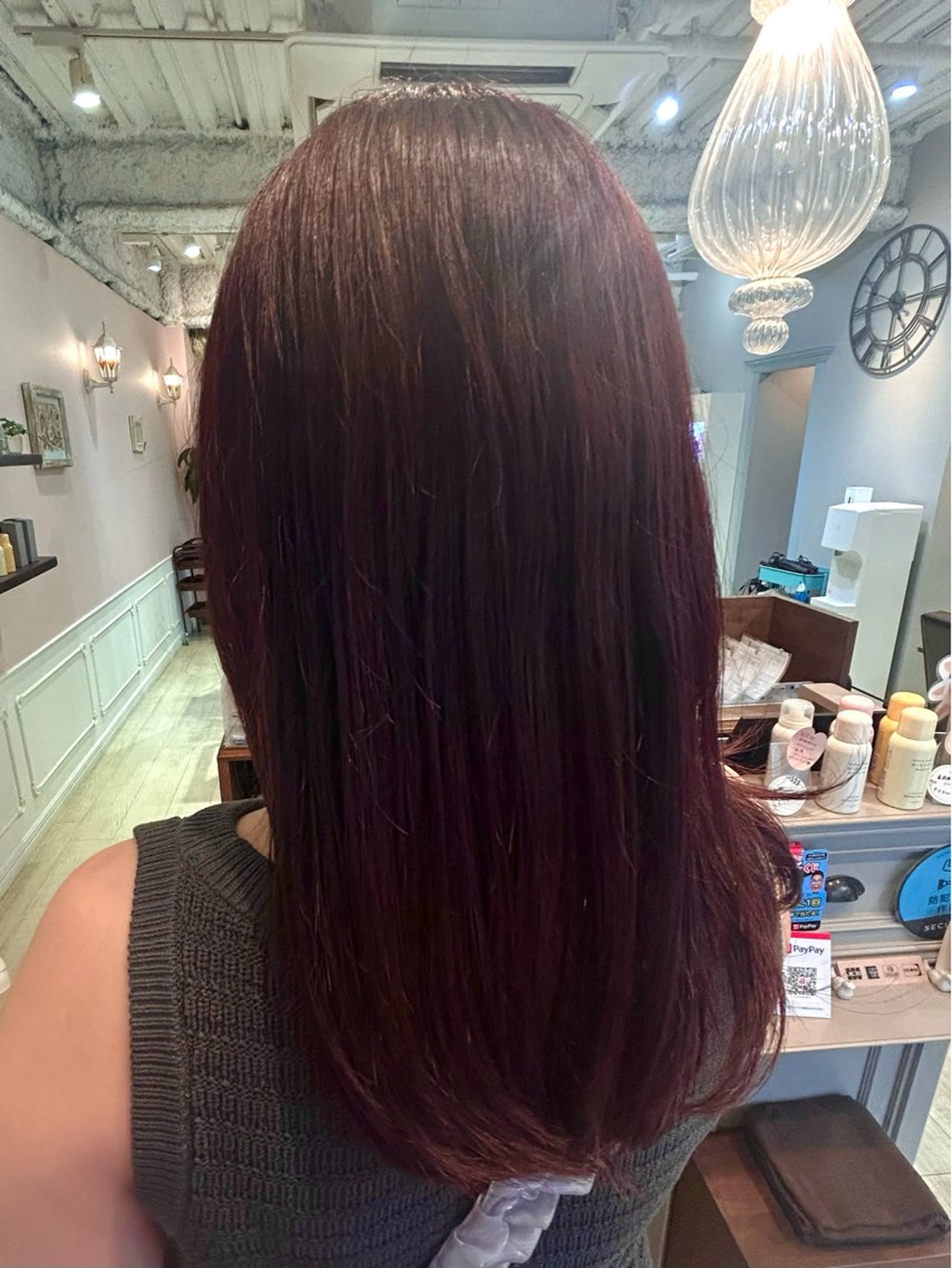 セミロング トリートメント ヘアカラー 暖色カラー｜艶髪｜ 🥨AIKA🥨のヘアスタイル