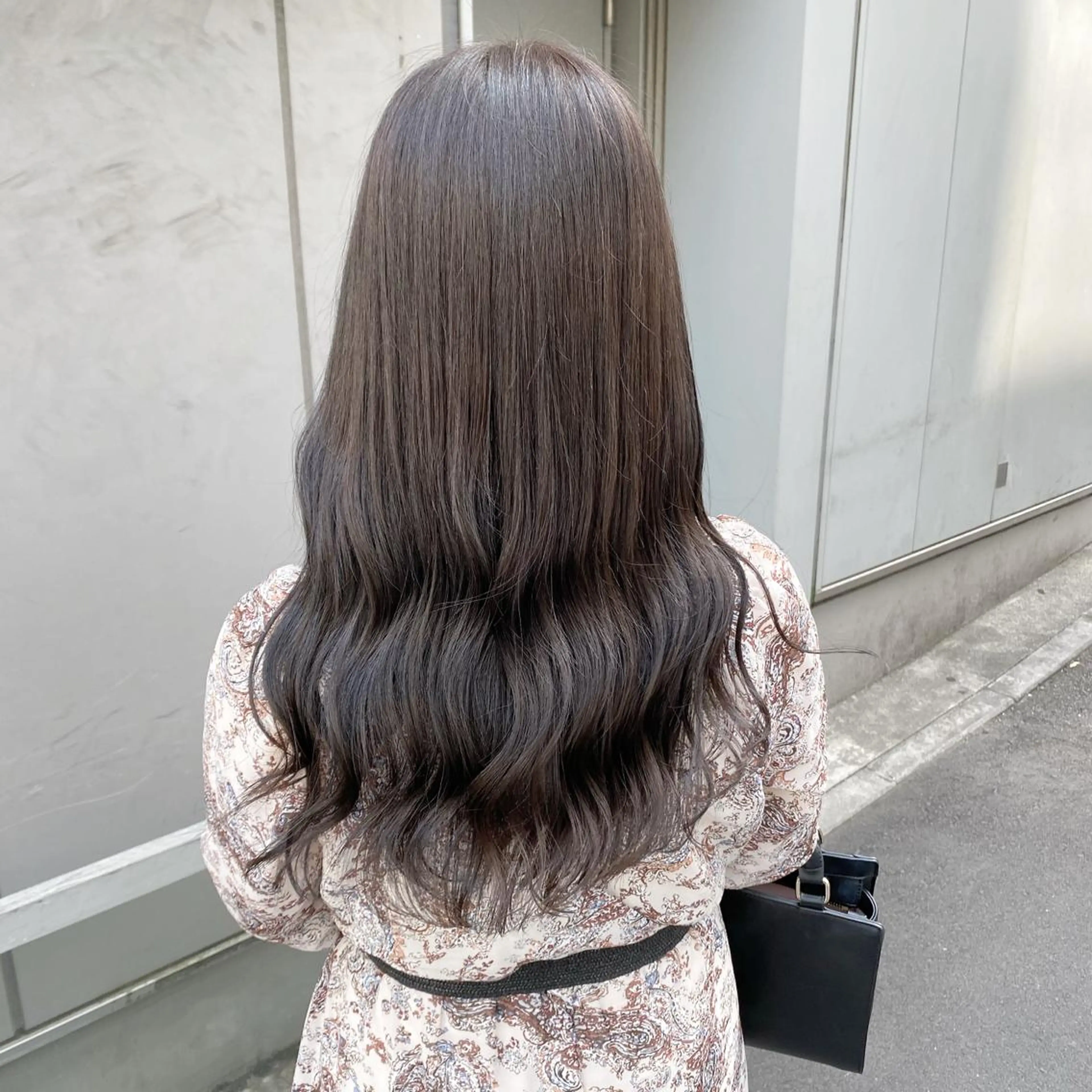 ロング カラー 大人っぽ韓国レディ レイヤー🤍渋谷のヘアスタイル