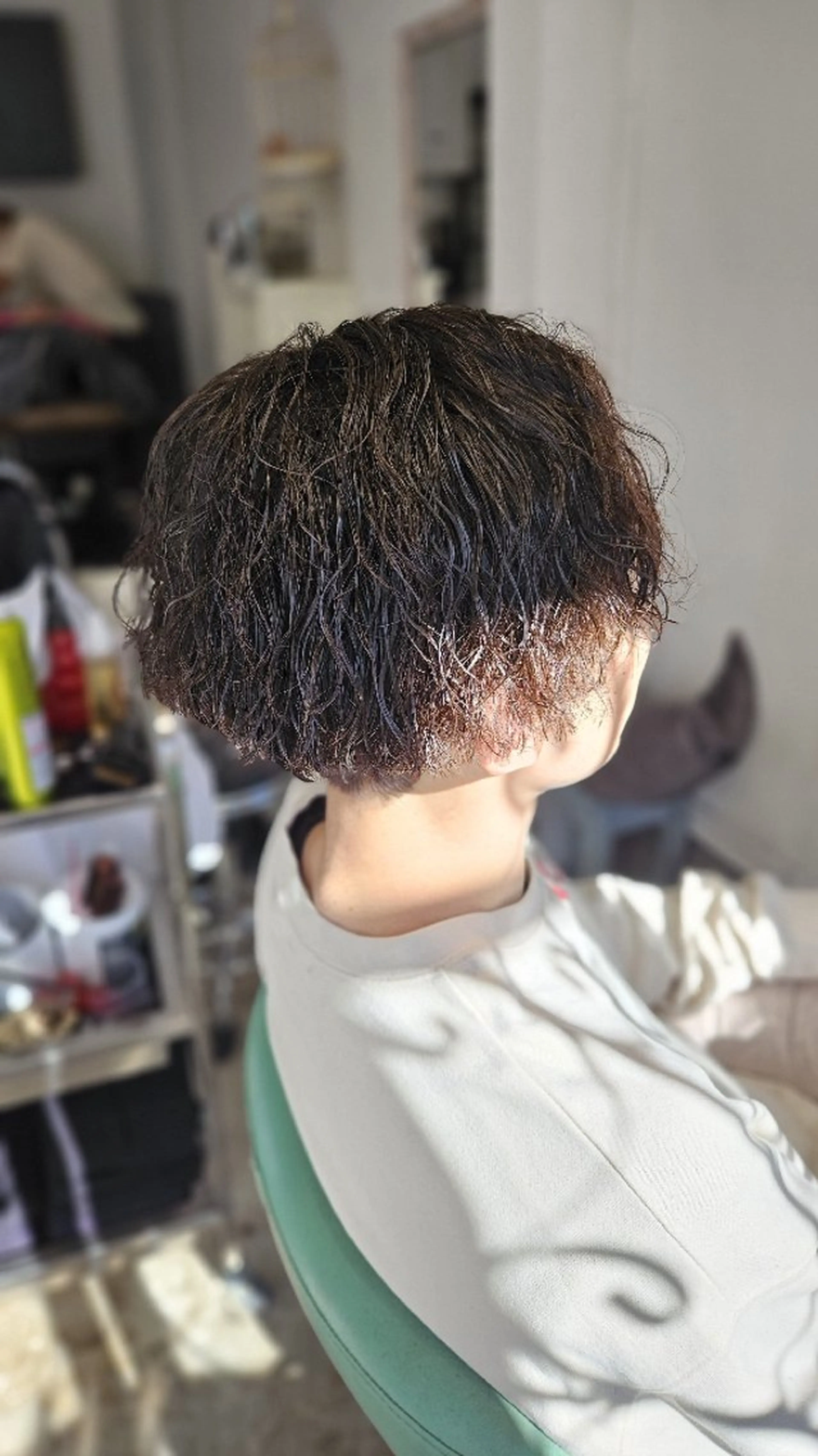 メンズ メンズパーマ カット Coppe pan所属・熊野 タイソンのヘアスタイル