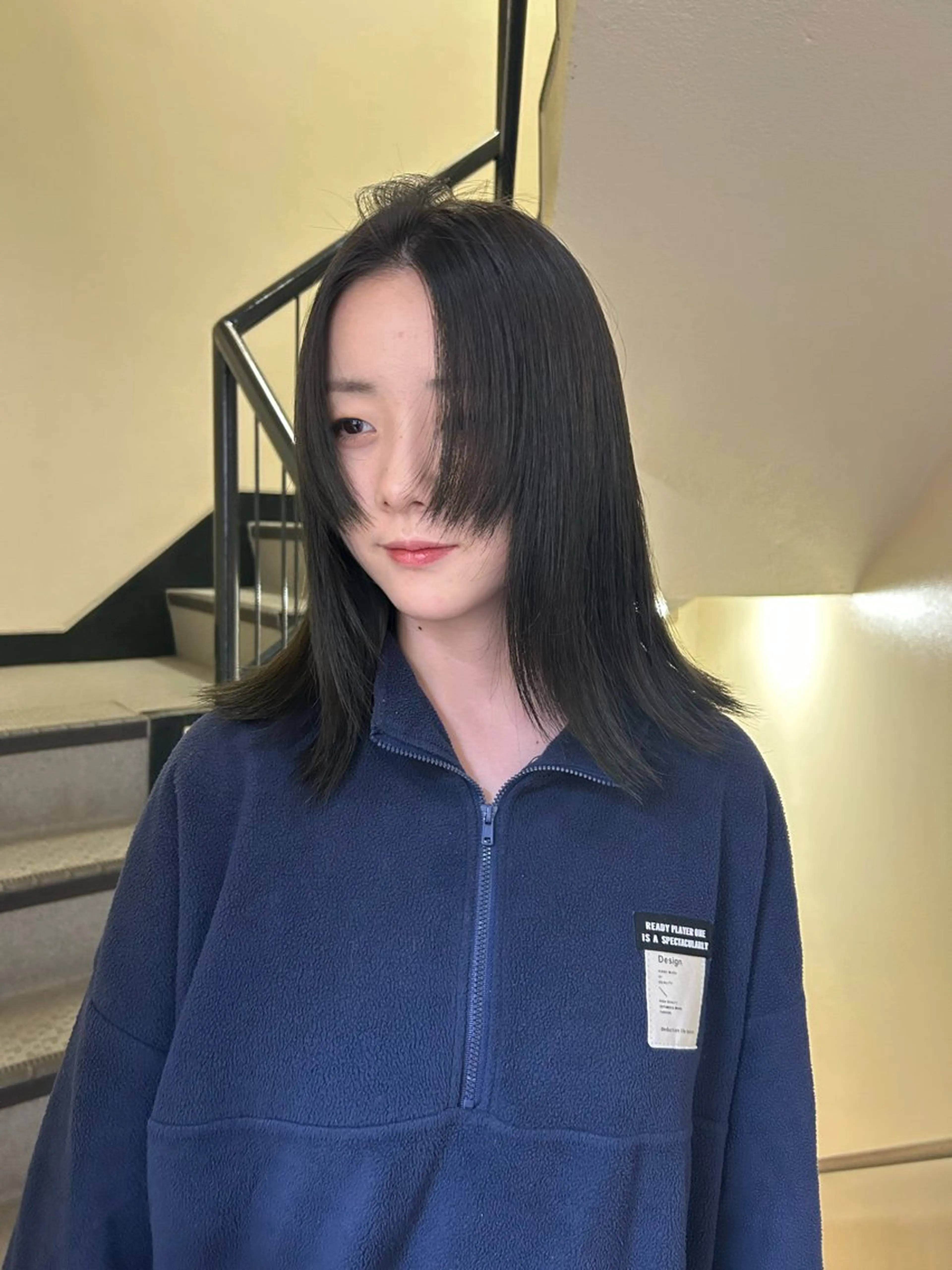 セミロング カラー ヘアアレンジ ☕️結【suii.】 ボブ/ヘアセット☕️のヘアスタイル