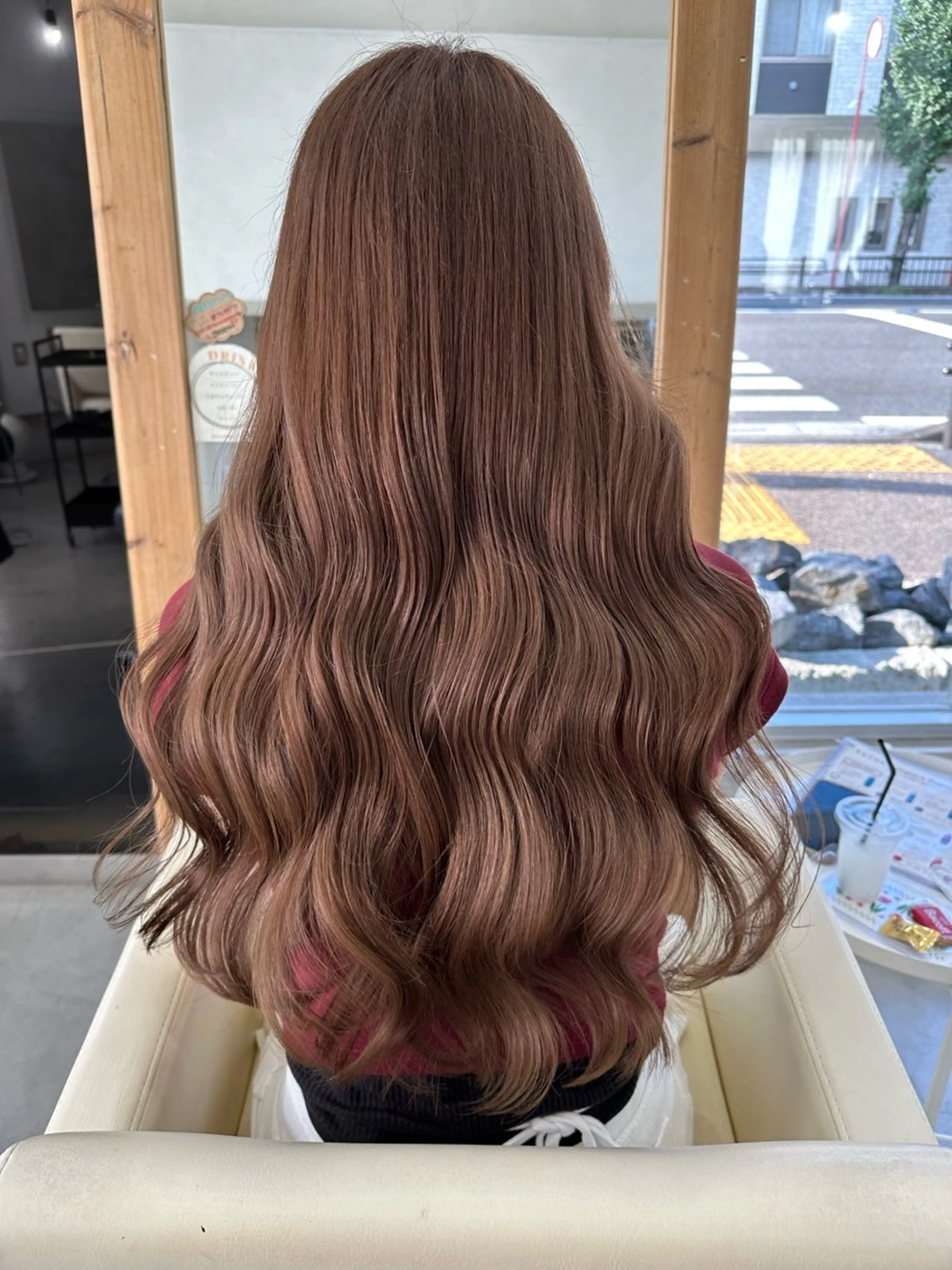 ロング カラー solua所属・さあや 【透け感/艶感】のヘアスタイル