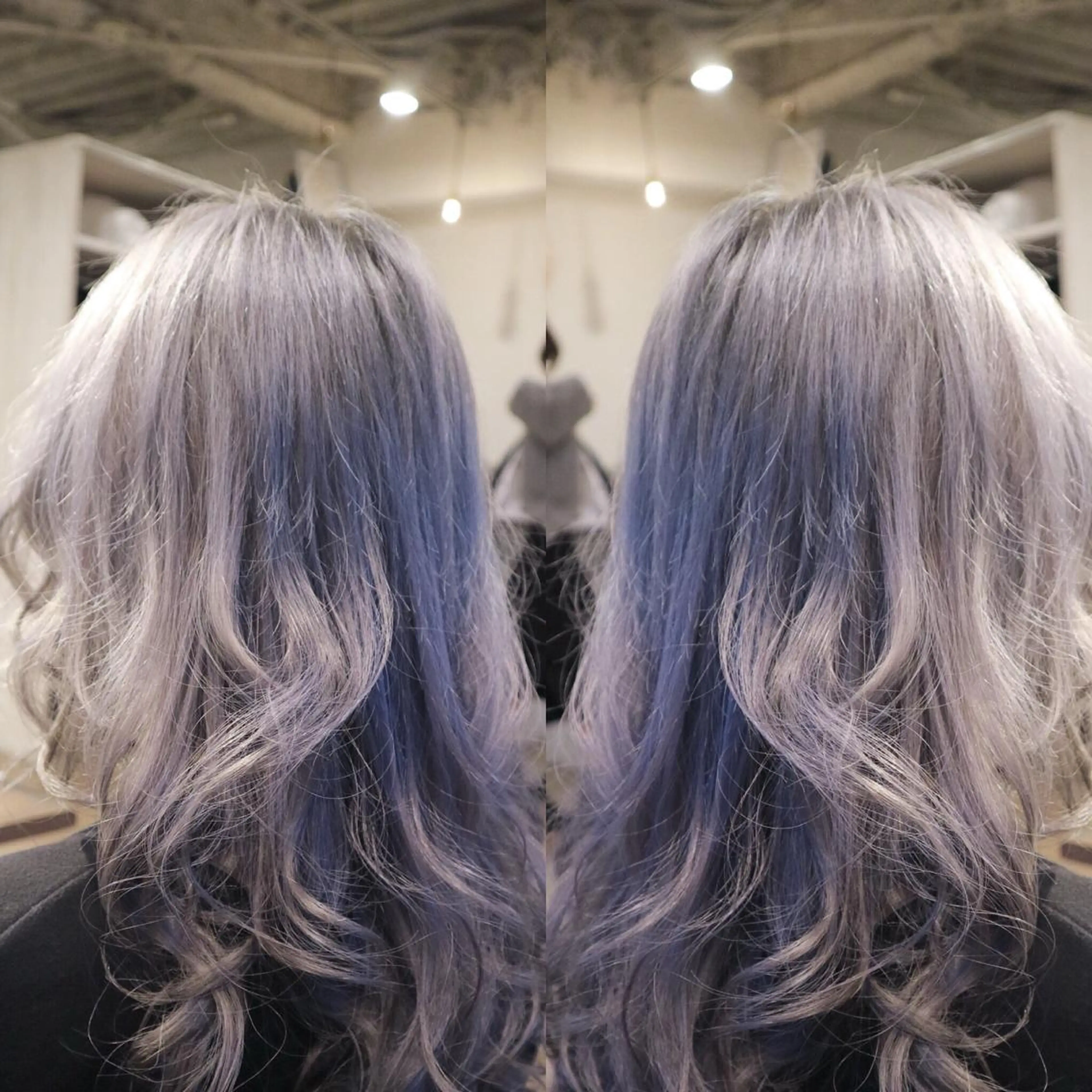 セミロング カラー カット ヘアカラー トリートメント JIL BLAN 京都のヘアスタイル
