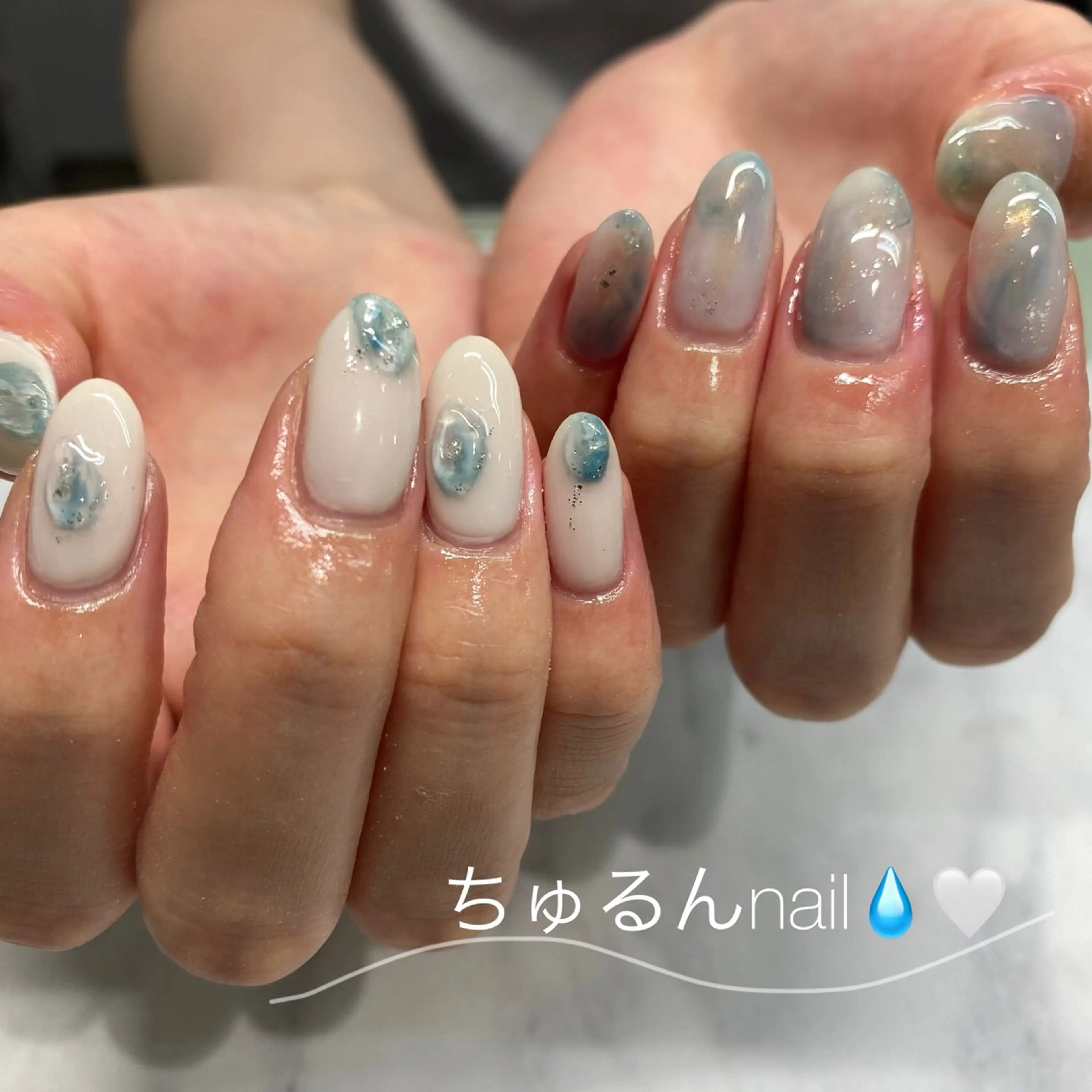 ネイル ハンドネイル Bianca浦和🪽 藤岡のネイルデザイン