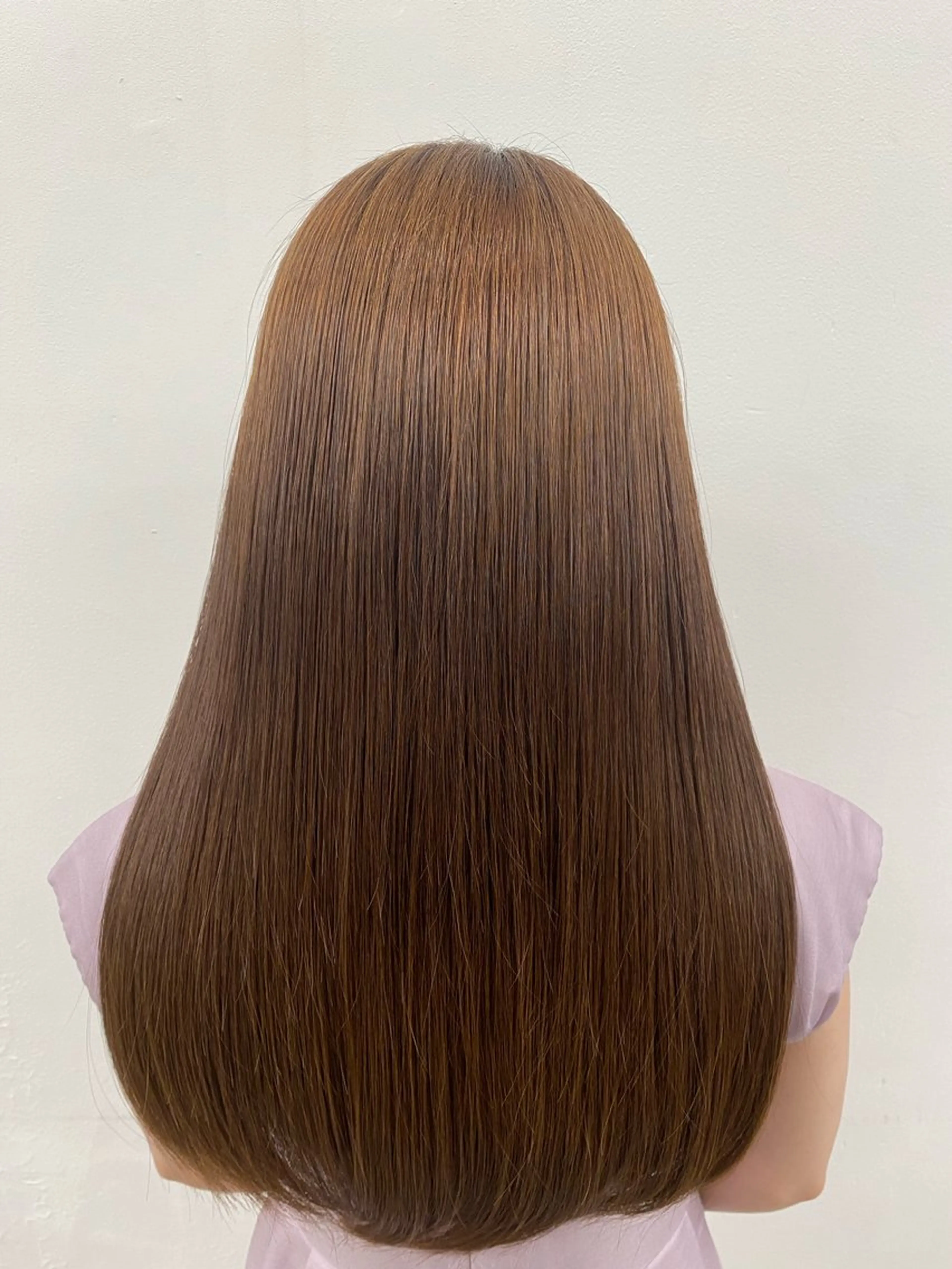 ロング カラー 山口 詩織のヘアスタイル