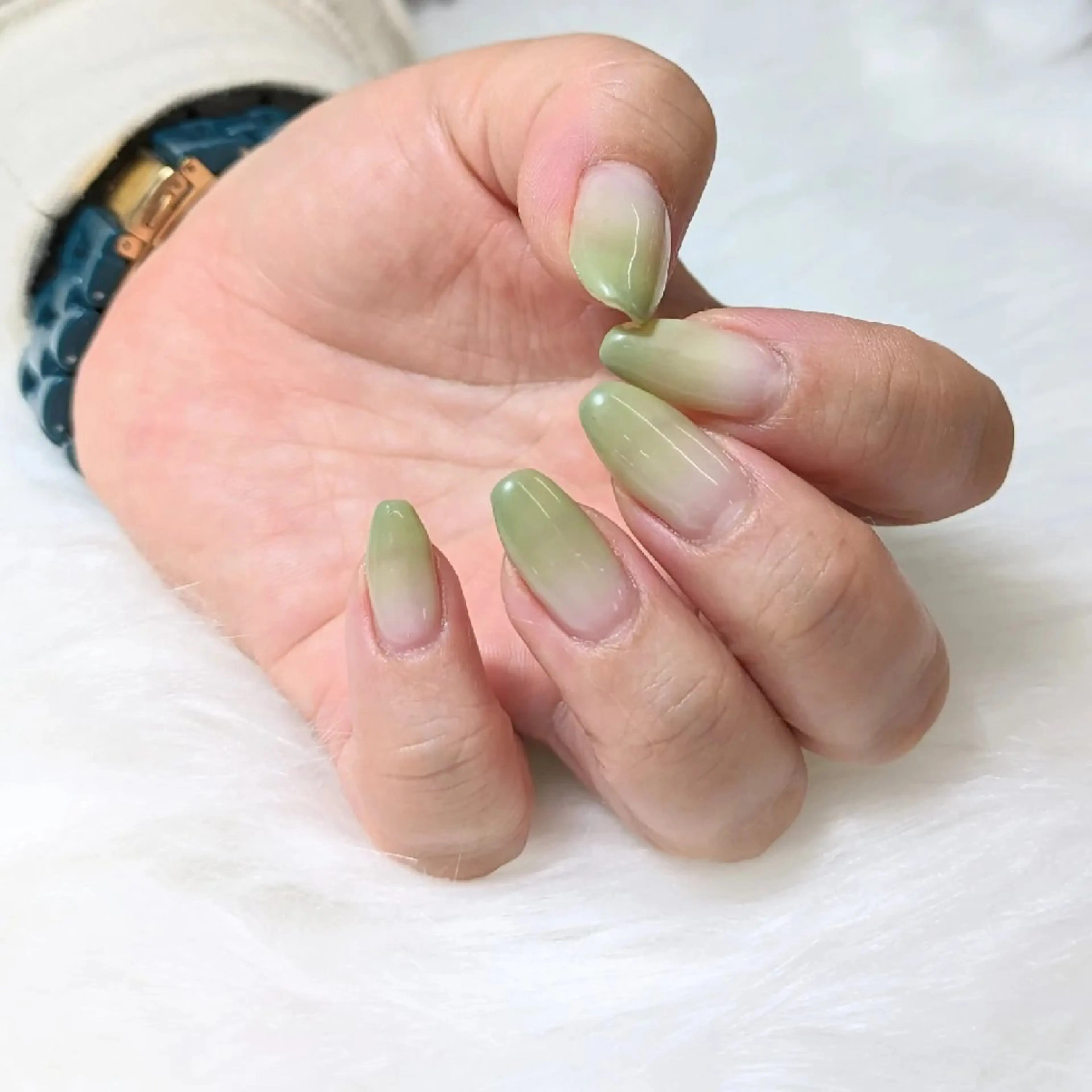 【Jrネイリスト】 オフなし限定 カラーグラデーションの写真