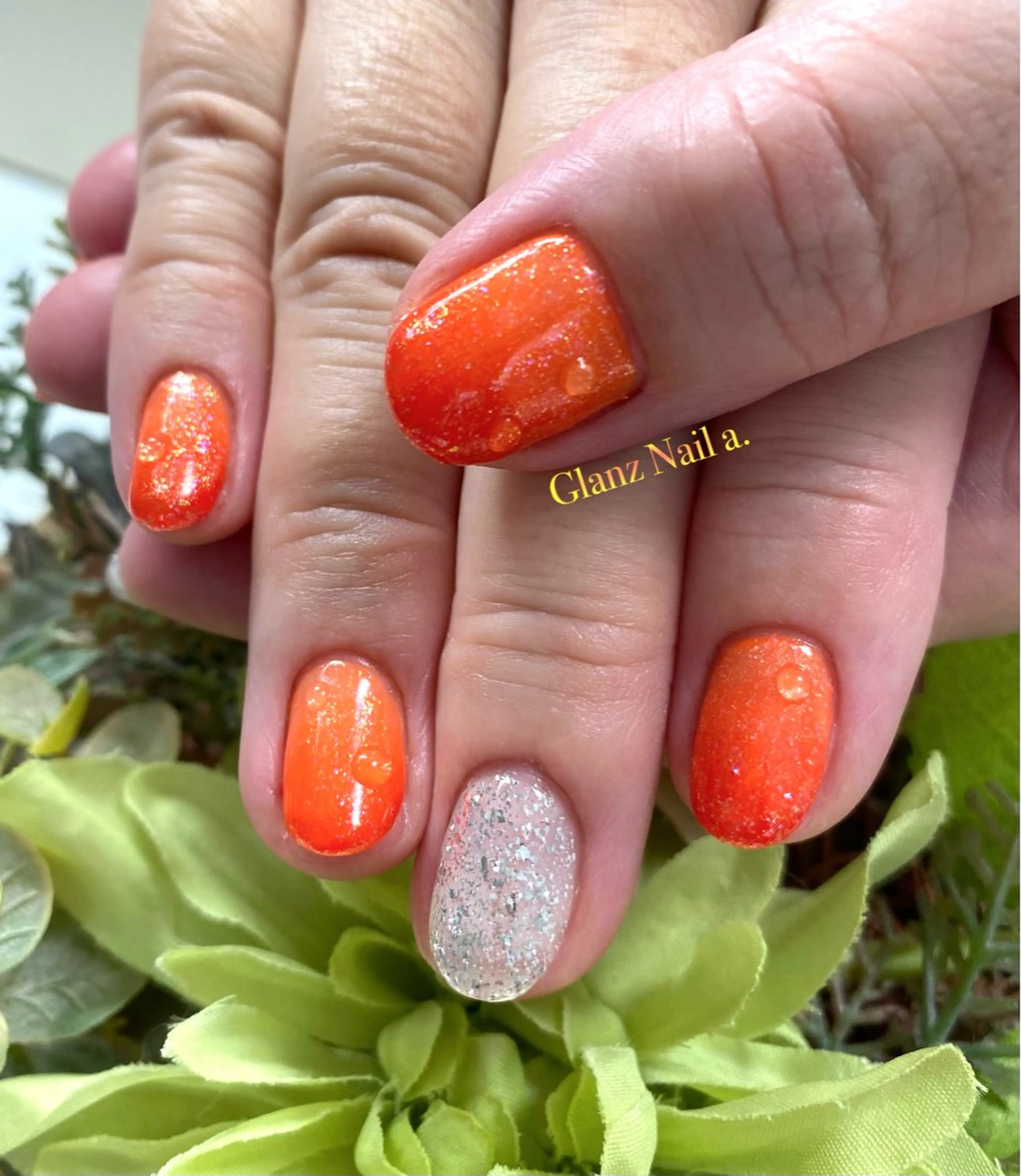ネイル グラデーション ハンドネイル Glanz  Nail aのネイルデザイン