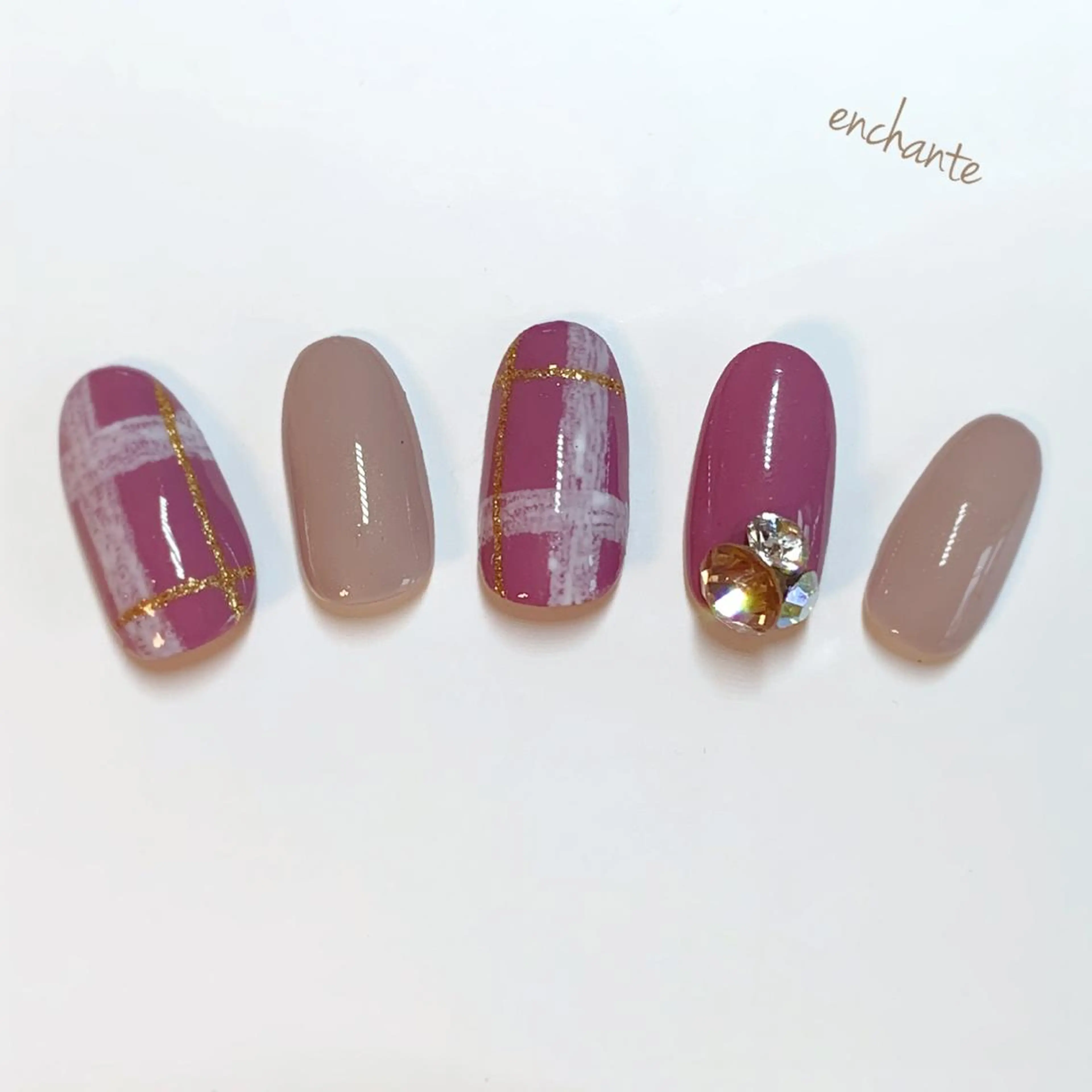 ネイル アンシャンテ所属・enchante 自由が丘のネイルデザイン