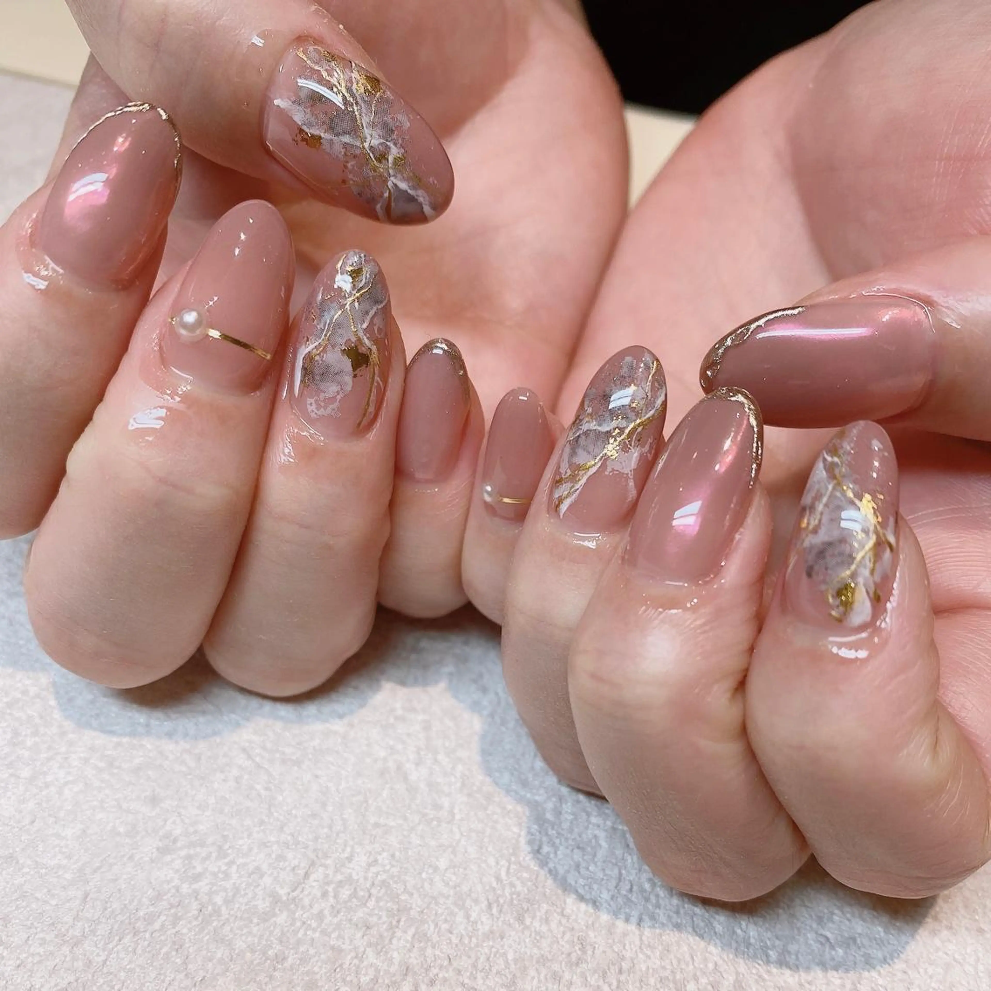 ネイル among アマン所属・lecoa_ kana／amongのネイルデザイン