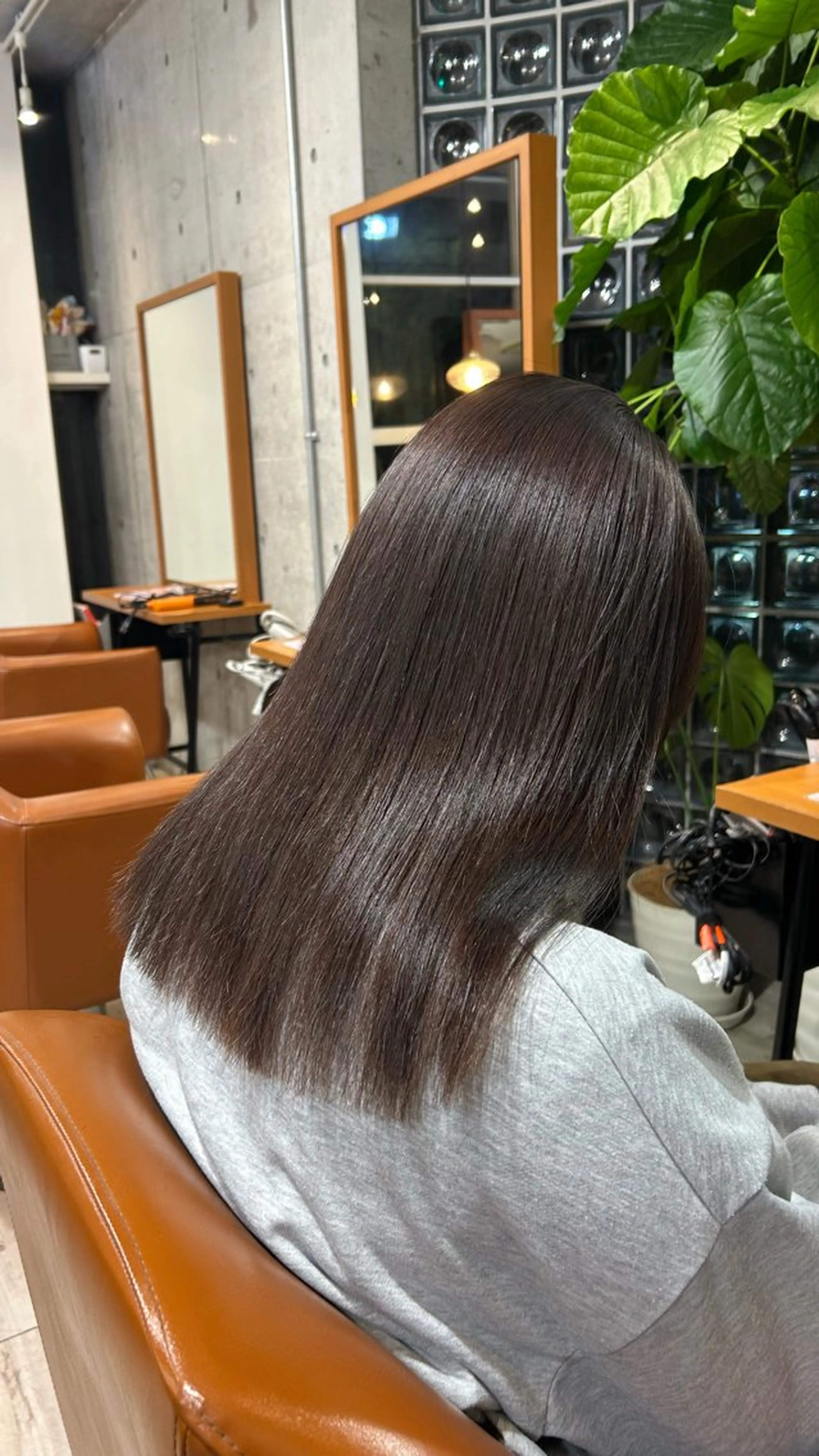 ロング 縮毛矯正 donica所属・池田 千紗のヘアスタイル