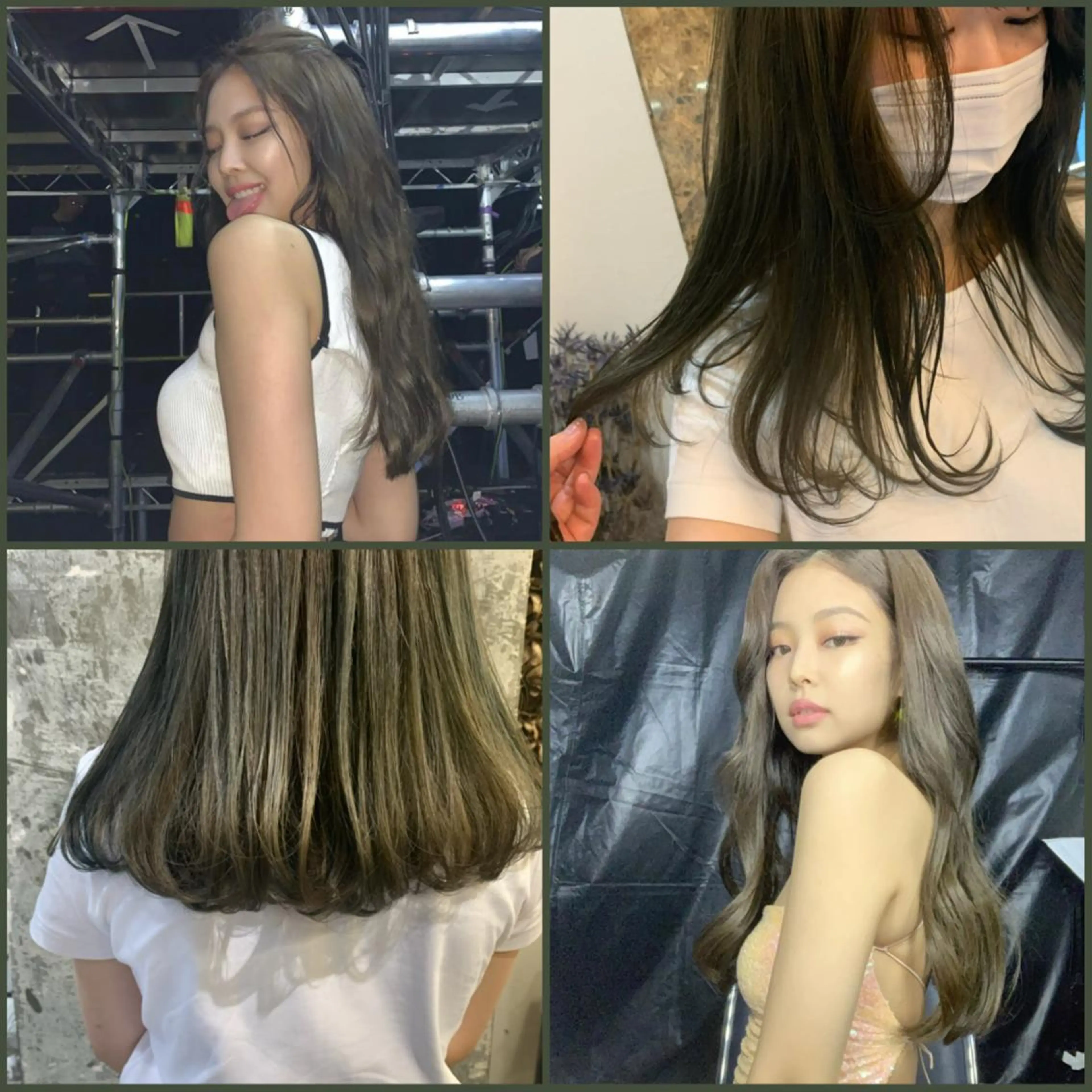 セミロング カラー emu    head spa & treatment所属・髙塚碧🇰🇷 韓国ヘア🎗️のヘアスタイル