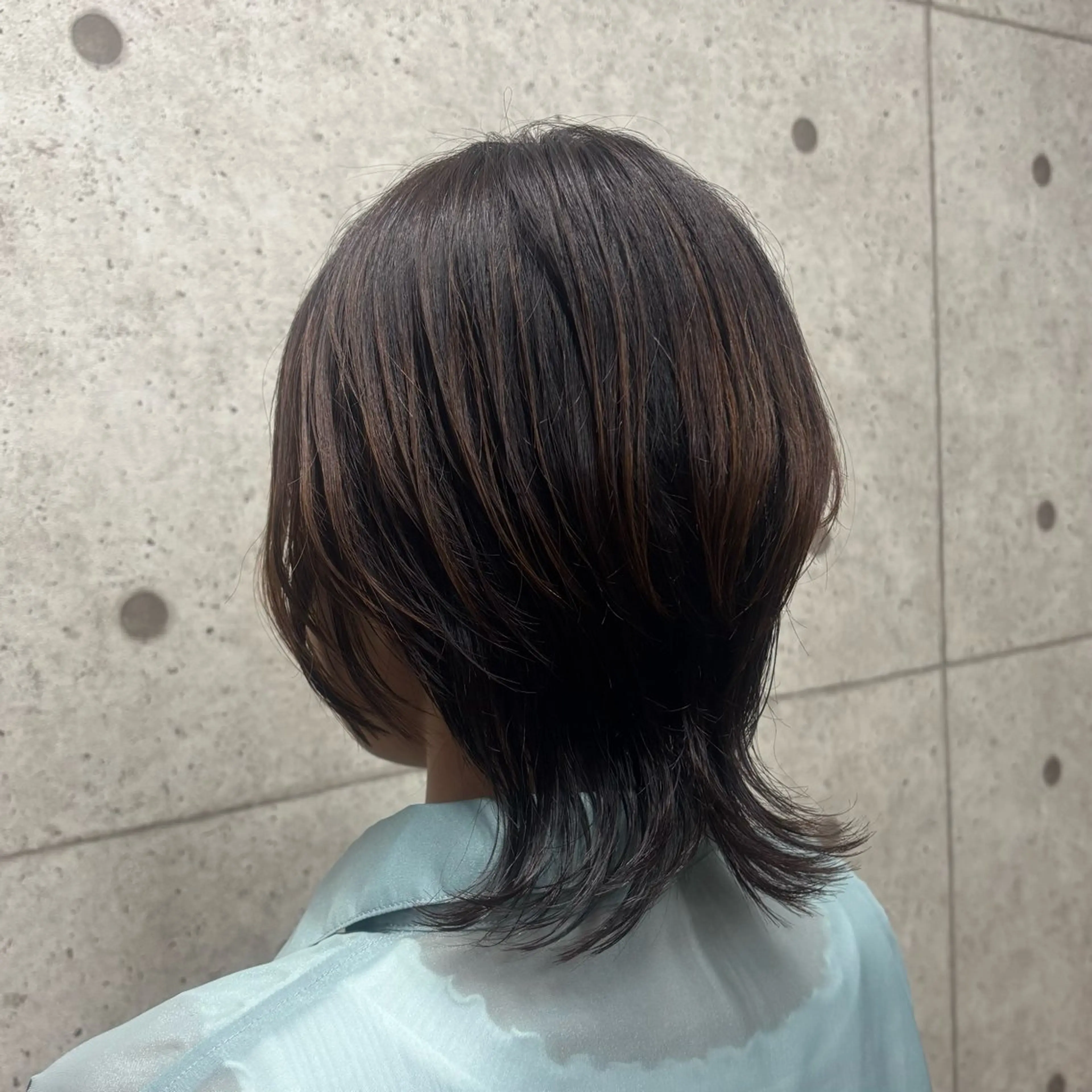 ミディアム パーマ 🧩🤖 Sala 🤖🧩のヘアスタイル