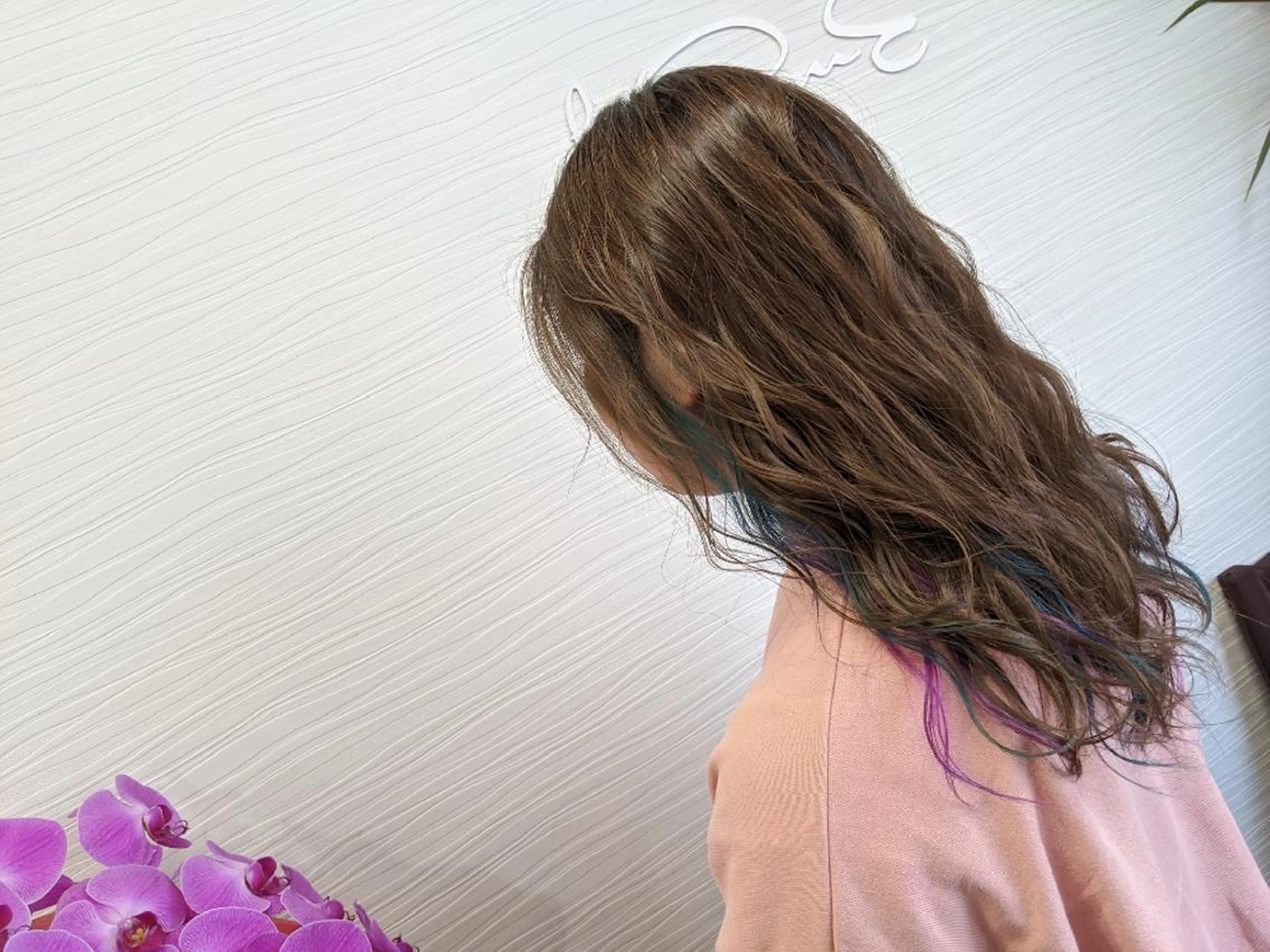 ロング LaRmE 代表　穂原大和のヘアスタイル
