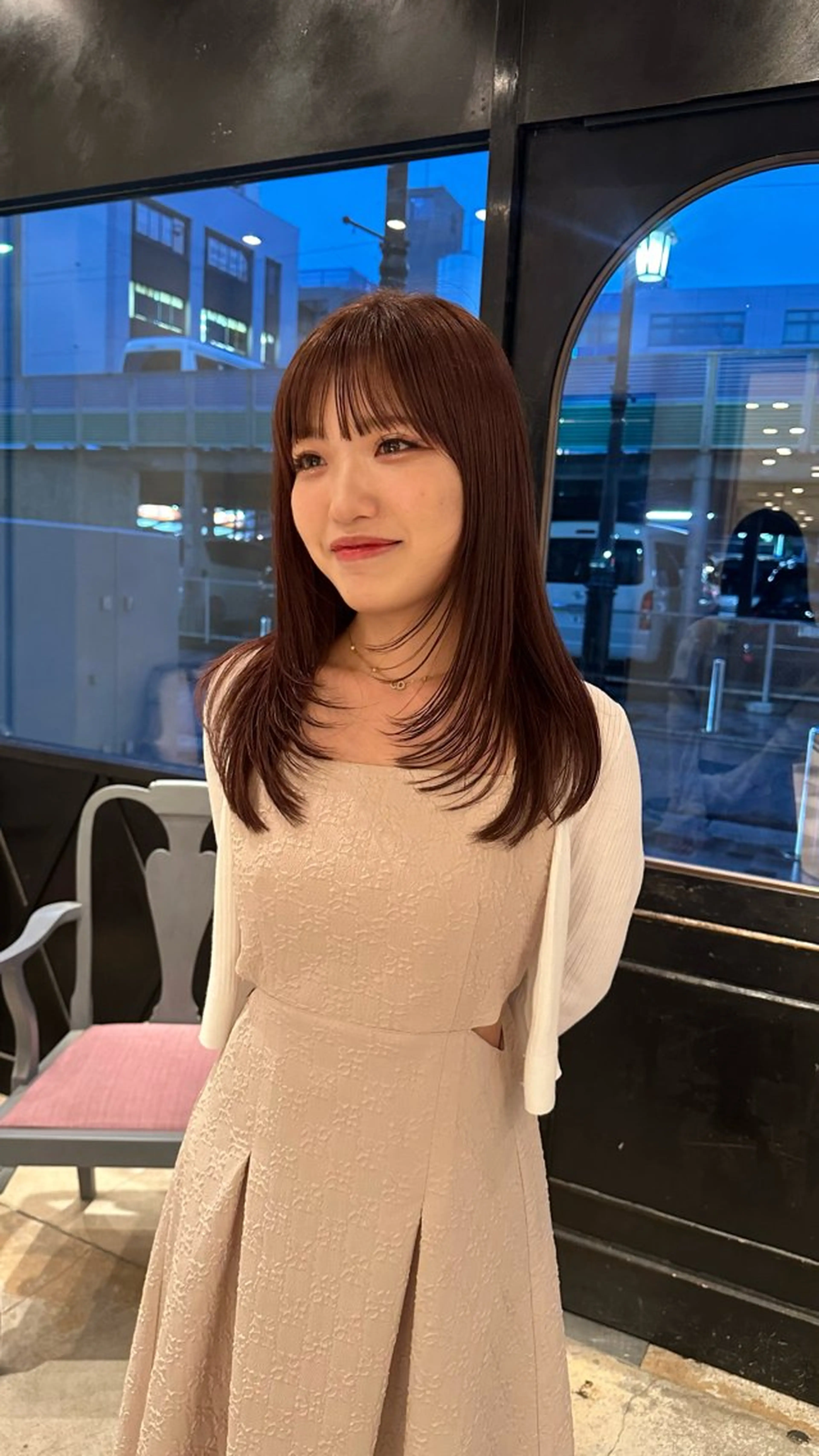 ロング カット ヘアカラー トリートメント ショート無料カット 募集🩶narumiのヘアスタイル