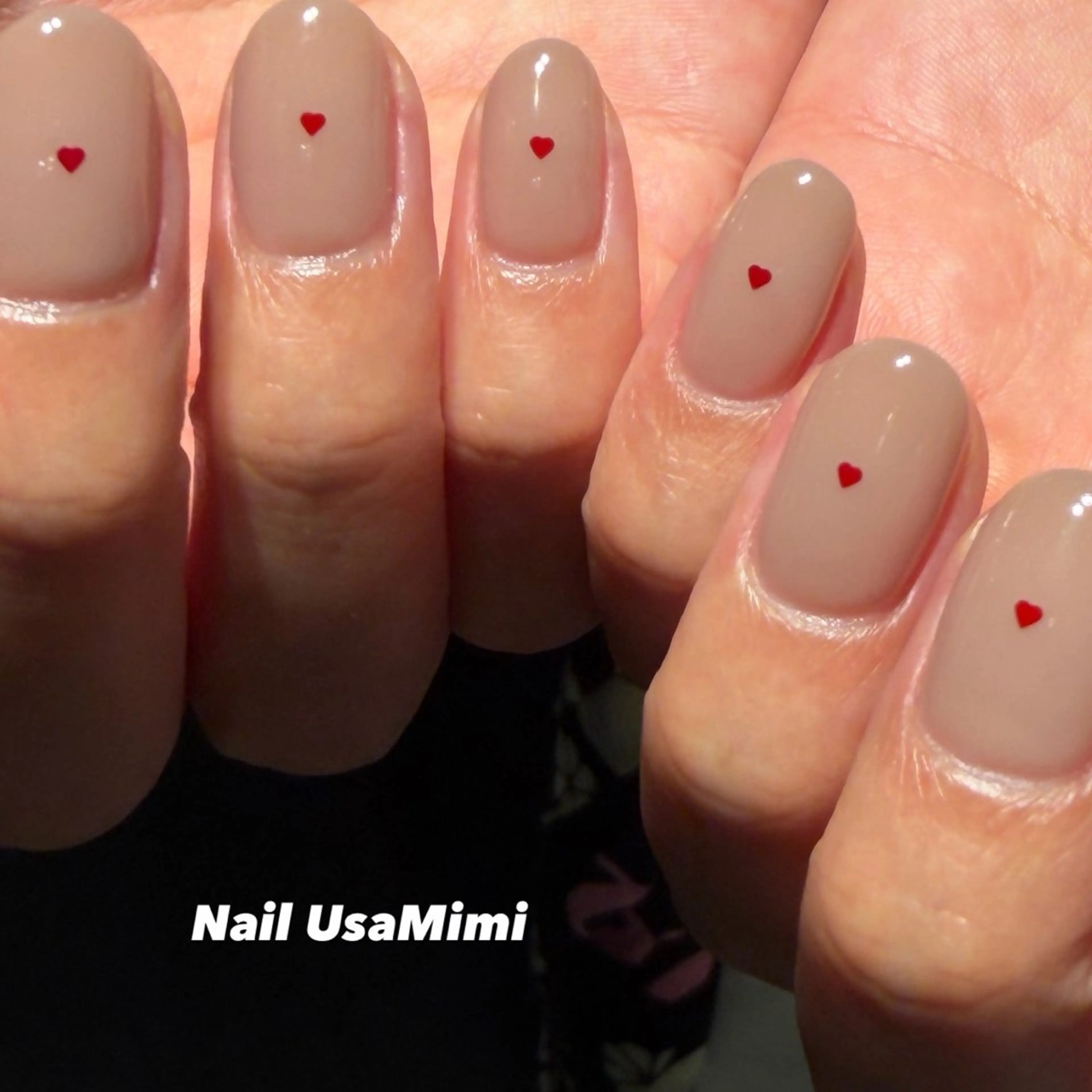 ショート ハンドネイル 本町Nail Usa Mimi  SAKIのネイルデザイン