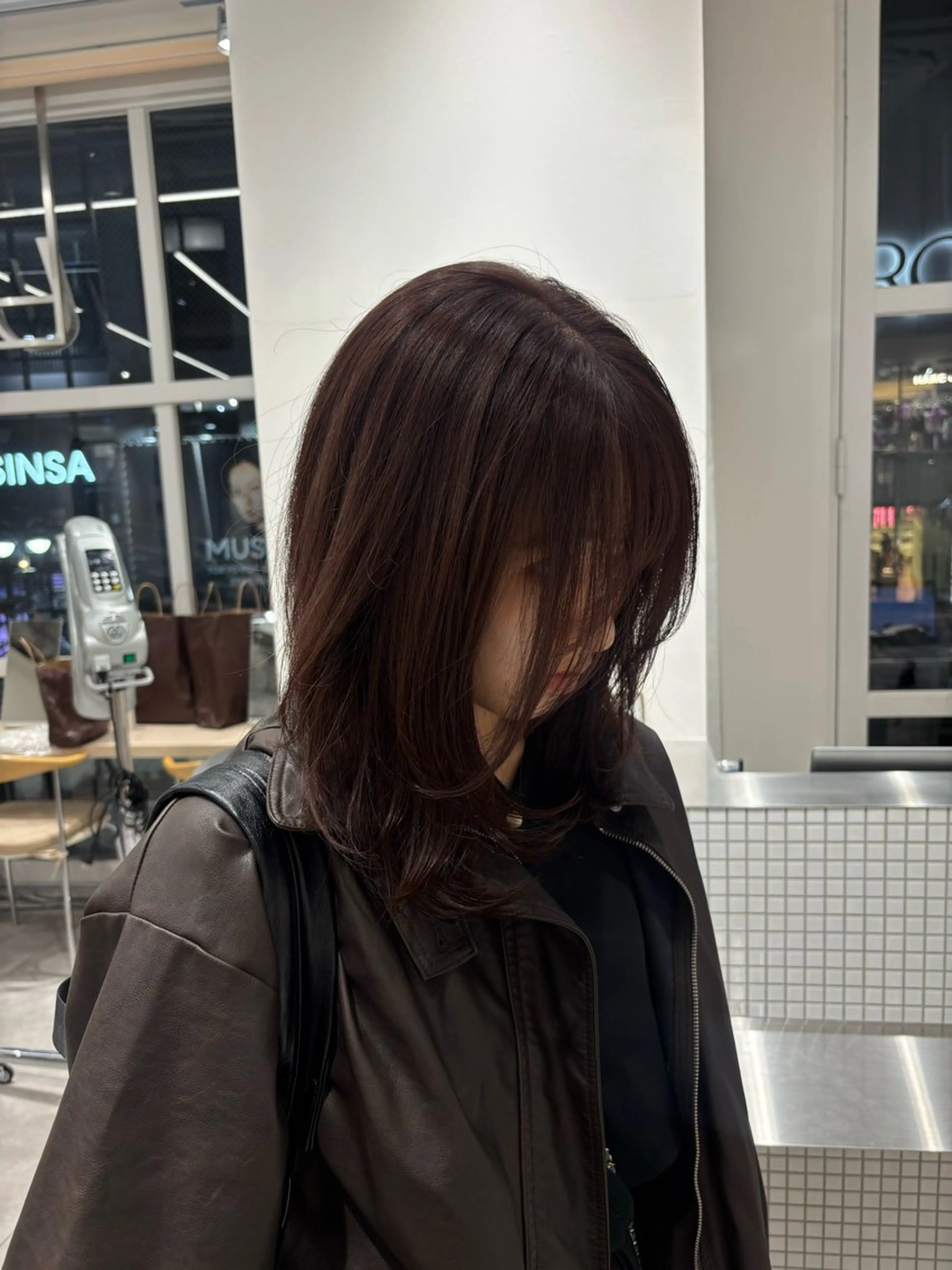 ロング ヘアカラー トリートメント unam透明感カラー 🍀_そら🪽のヘアスタイル