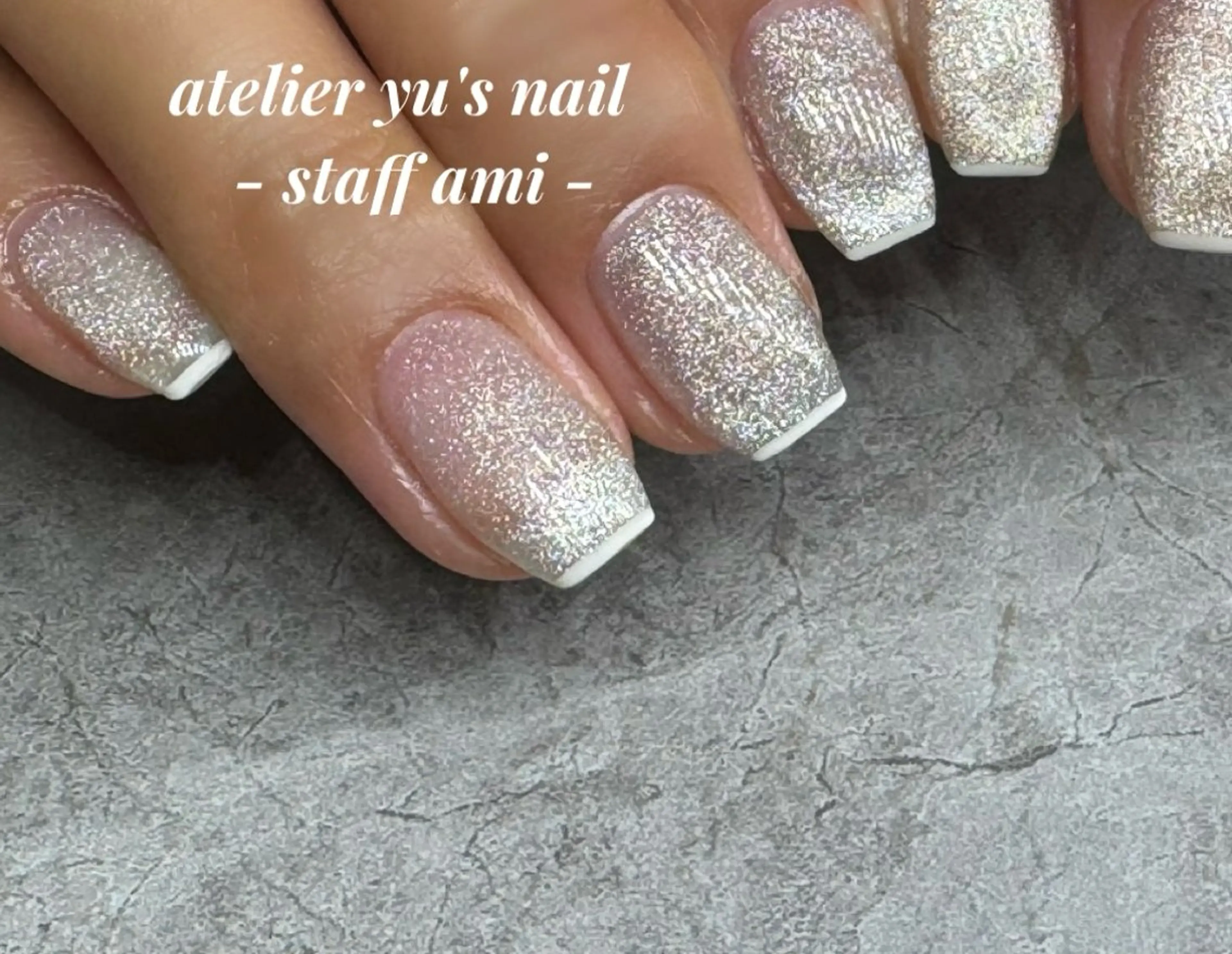 ネイル ジェルネイル マグネットネイル ハンドネイル ハンドケア atelier yu's nail所属・atelier yu's nailのネイルデザイン
