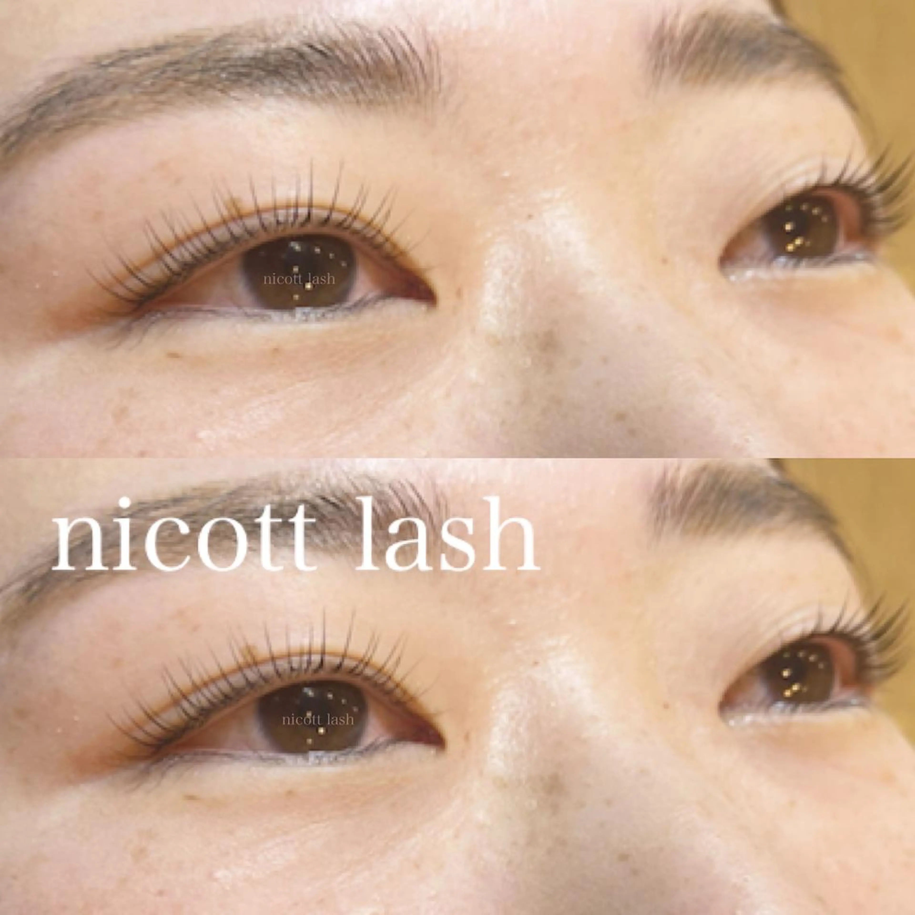 マツエク・マツパ nicott 松本のマツエク・マツパデザイン