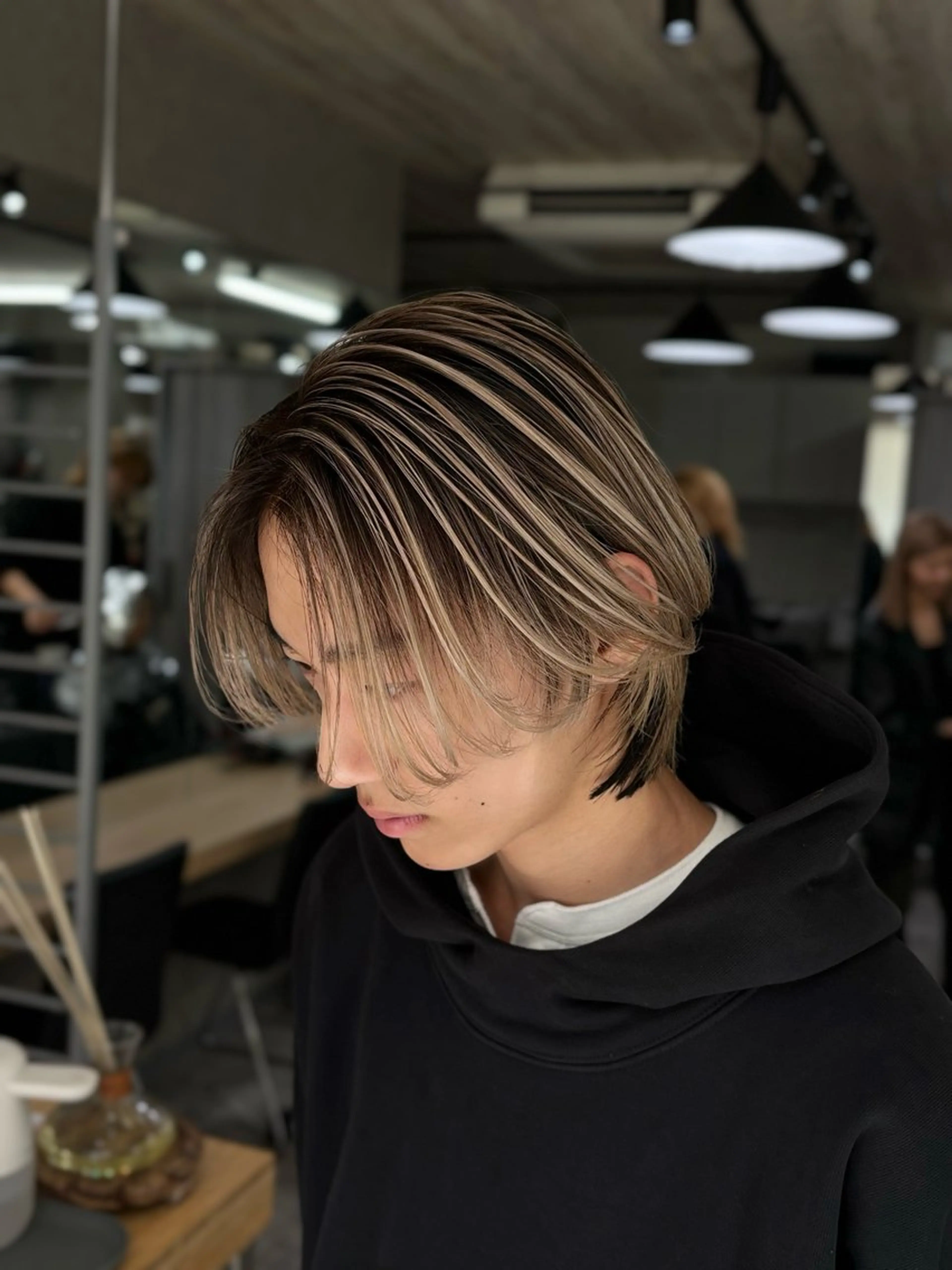 メンズ ヘアカラー REDEAL ope.所属・KAIRI/大宮/ メンズバレイヤージュのヘアスタイル