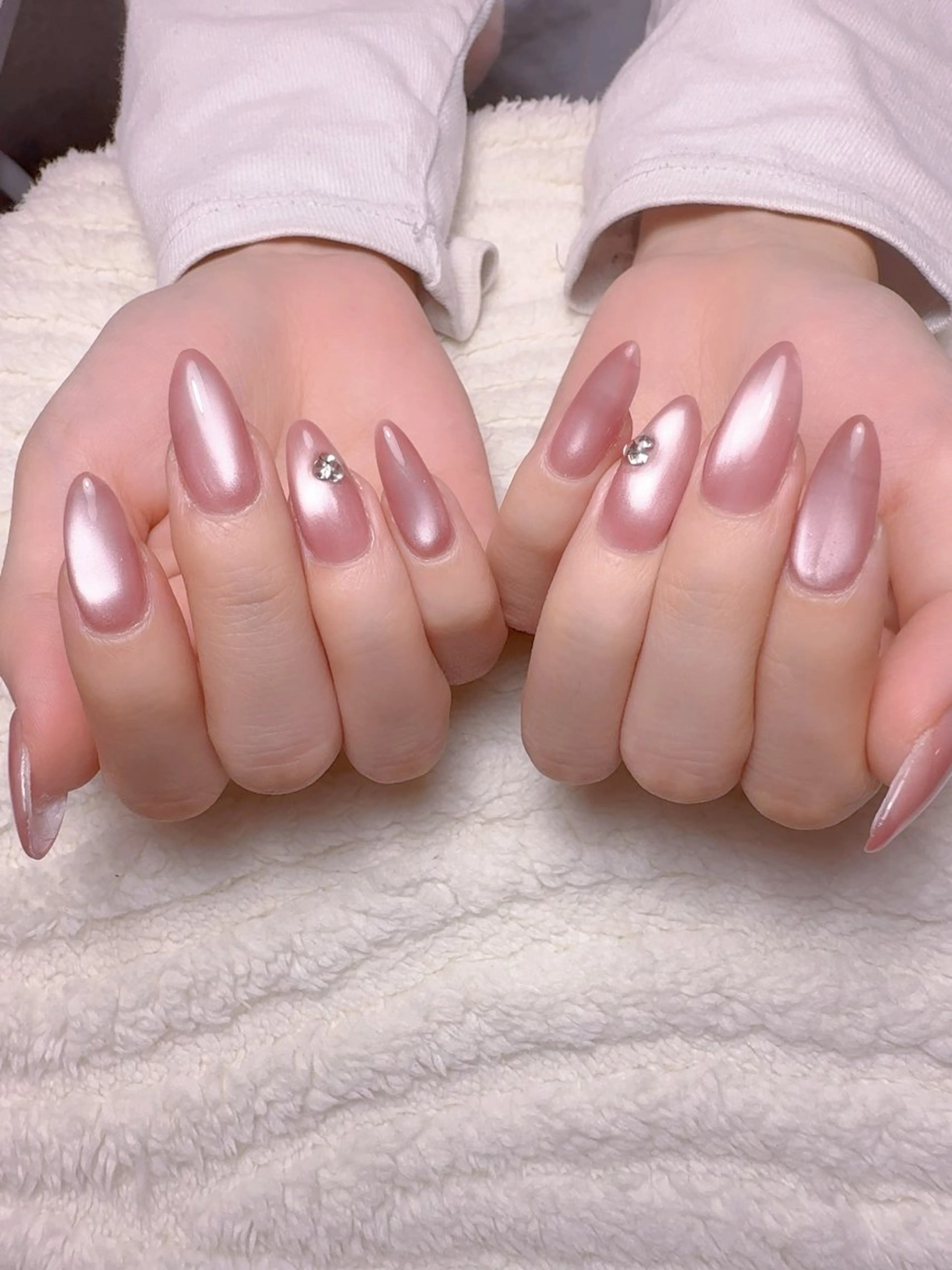 ネイル マグネットネイル ハンドネイル cat‘s nail🐈⬛のネイルデザイン