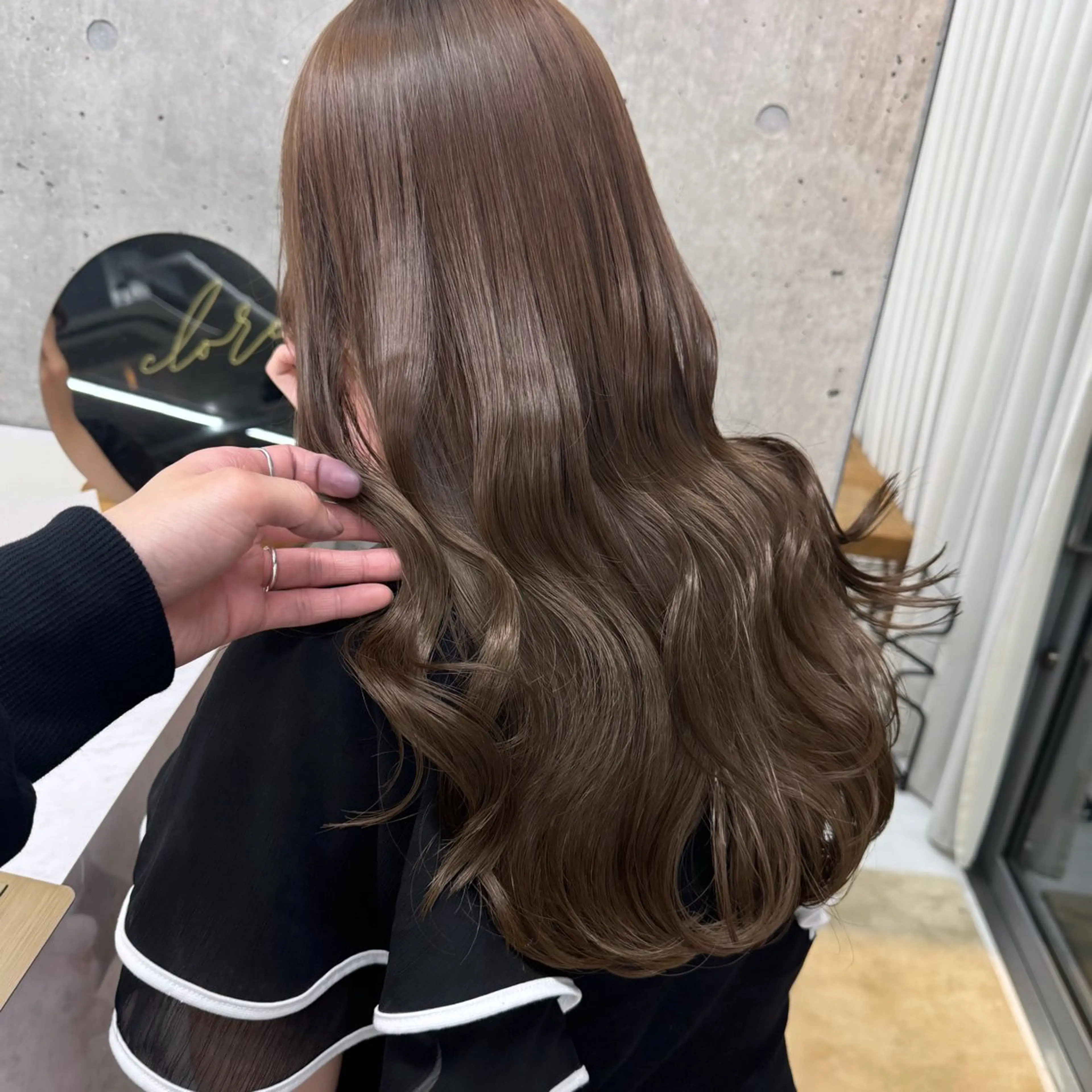 ロング カラー うる艶ヘア♡韓国好き 透明感　shotaのヘアスタイル