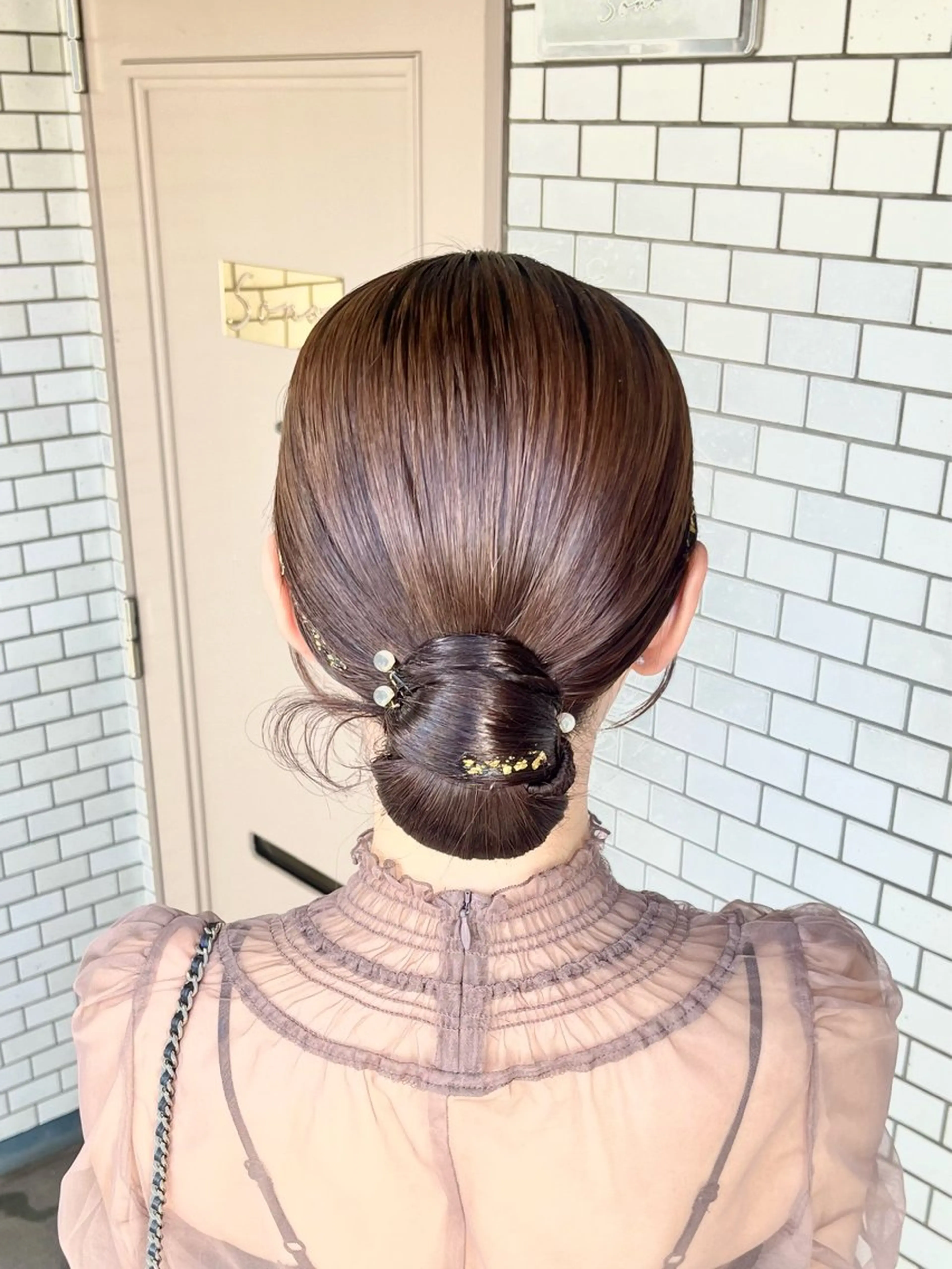 ヘアアレンジ 結婚式・ブライダル 髪飾り ヘアセット 参列 ✽ 推し活ヘア 💕ゆり🐈🐾のヘアスタイル